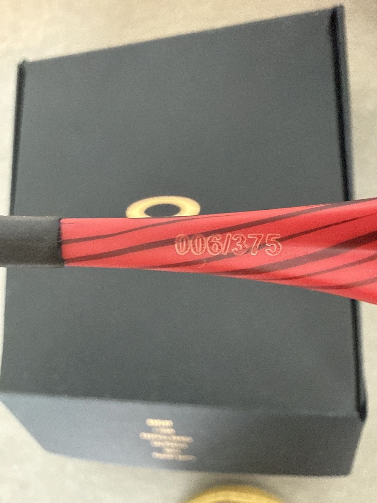 Oakley Oakley MUZM Red Tiger Sunglasses – Limited 006/375 – Prizm Size ONE SIZE - 6 Thumbnail