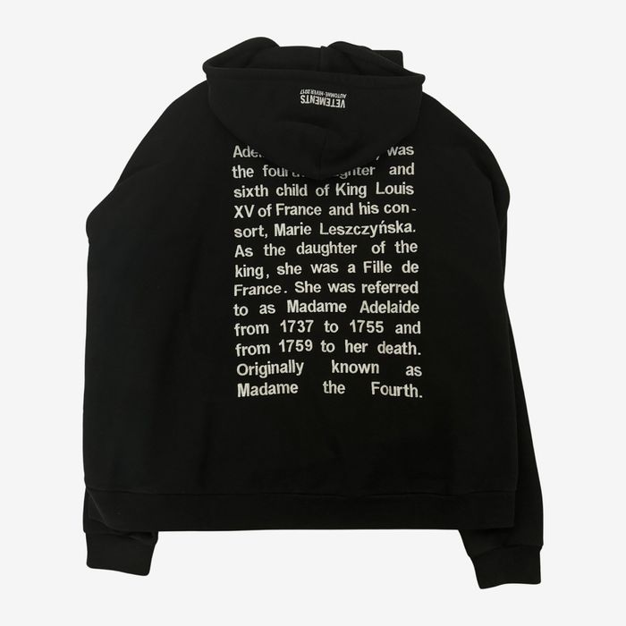 Vetements hoodie cheap definition hoodie