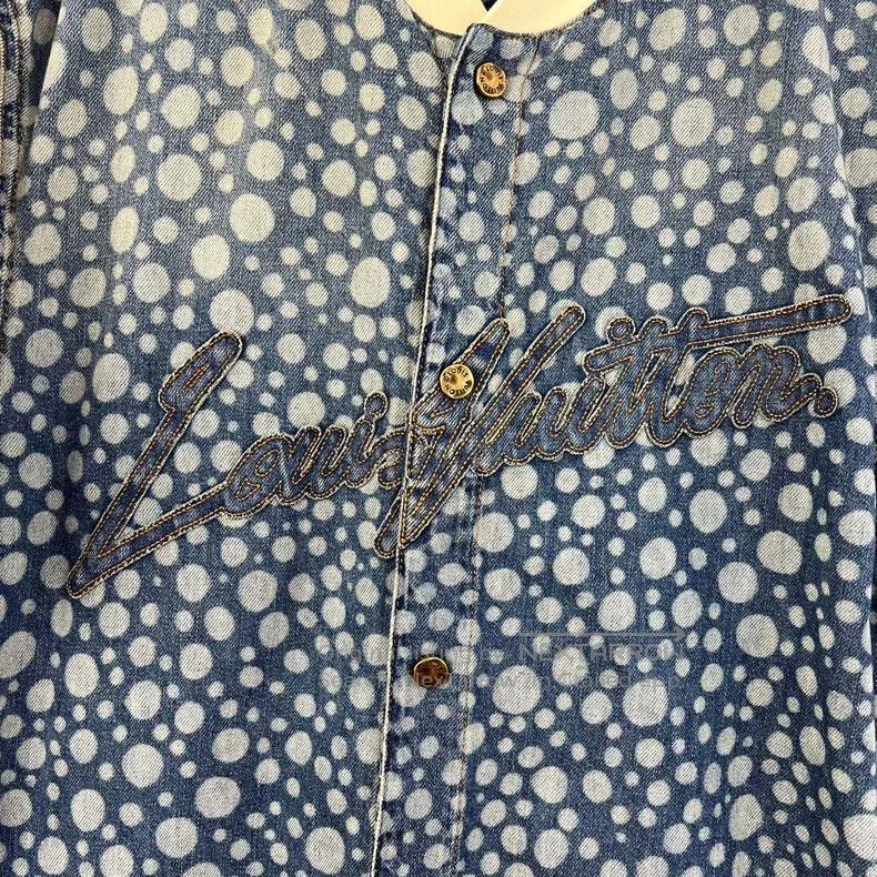 Louis Vuitton Louis Vuitton Yayoi Kusama Co-Branded Denim Polka-Dot Casu Size US S / EU 44-46 / 1 - 6 Thumbnail