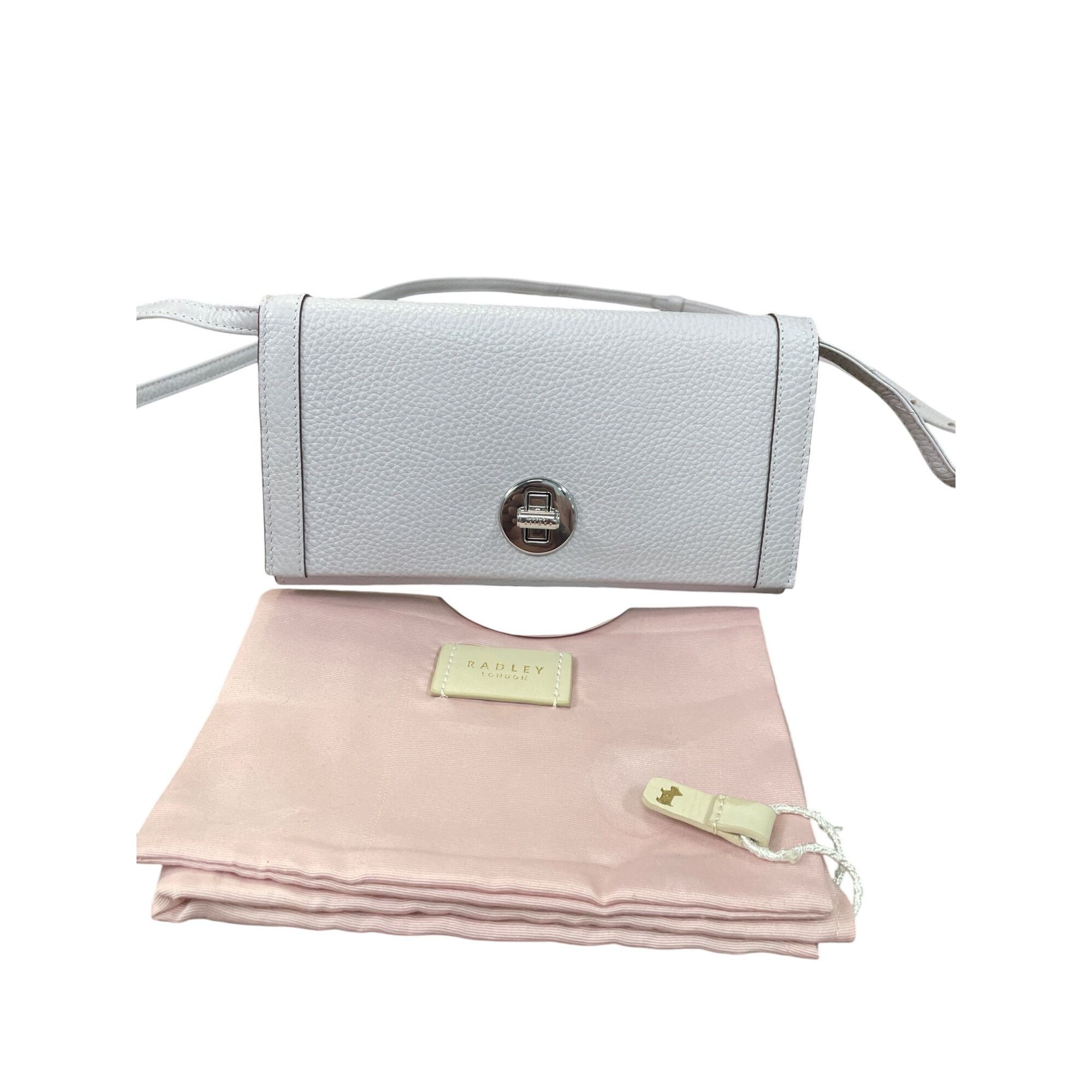 Other Radley London Womens Gray Leather Wallet Crossbody Bag SKU 8 Size ONE SIZE - 1 Thumbnail