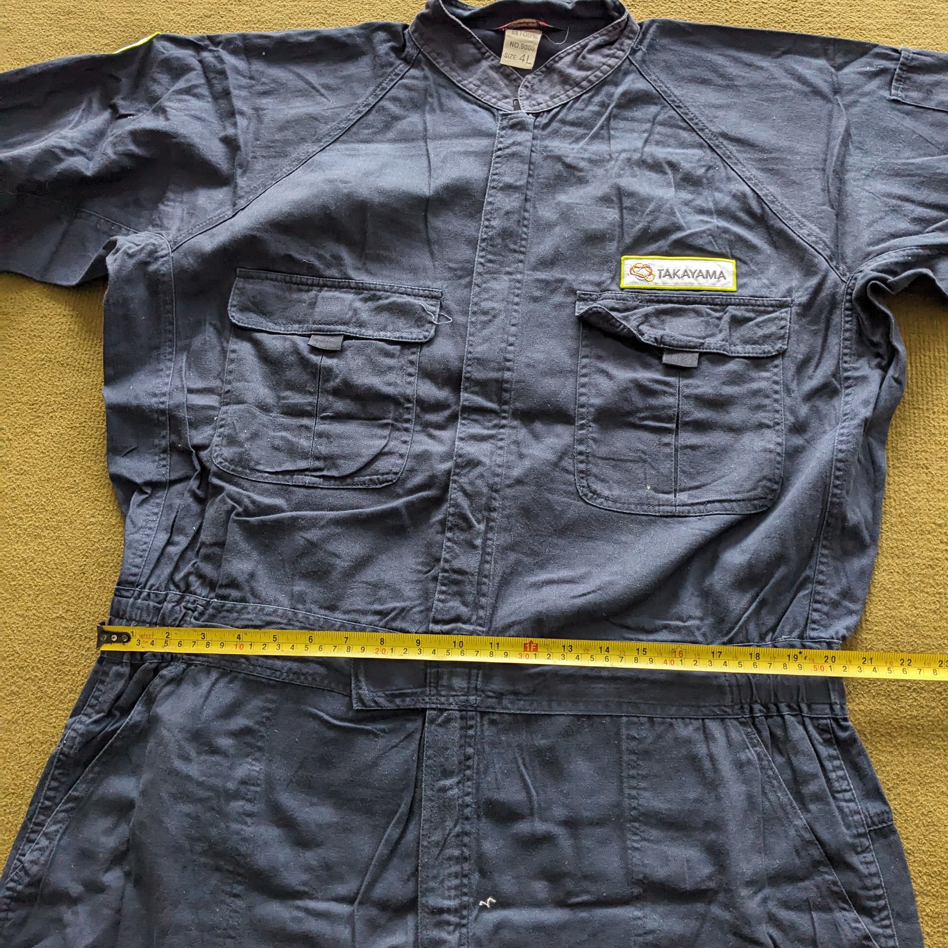 Japanese Brand Vintage TAKAYAMA Japanese Brand Coverall Workwear Jacket Size US XL / EU 56 / 4 - 8 Thumbnail