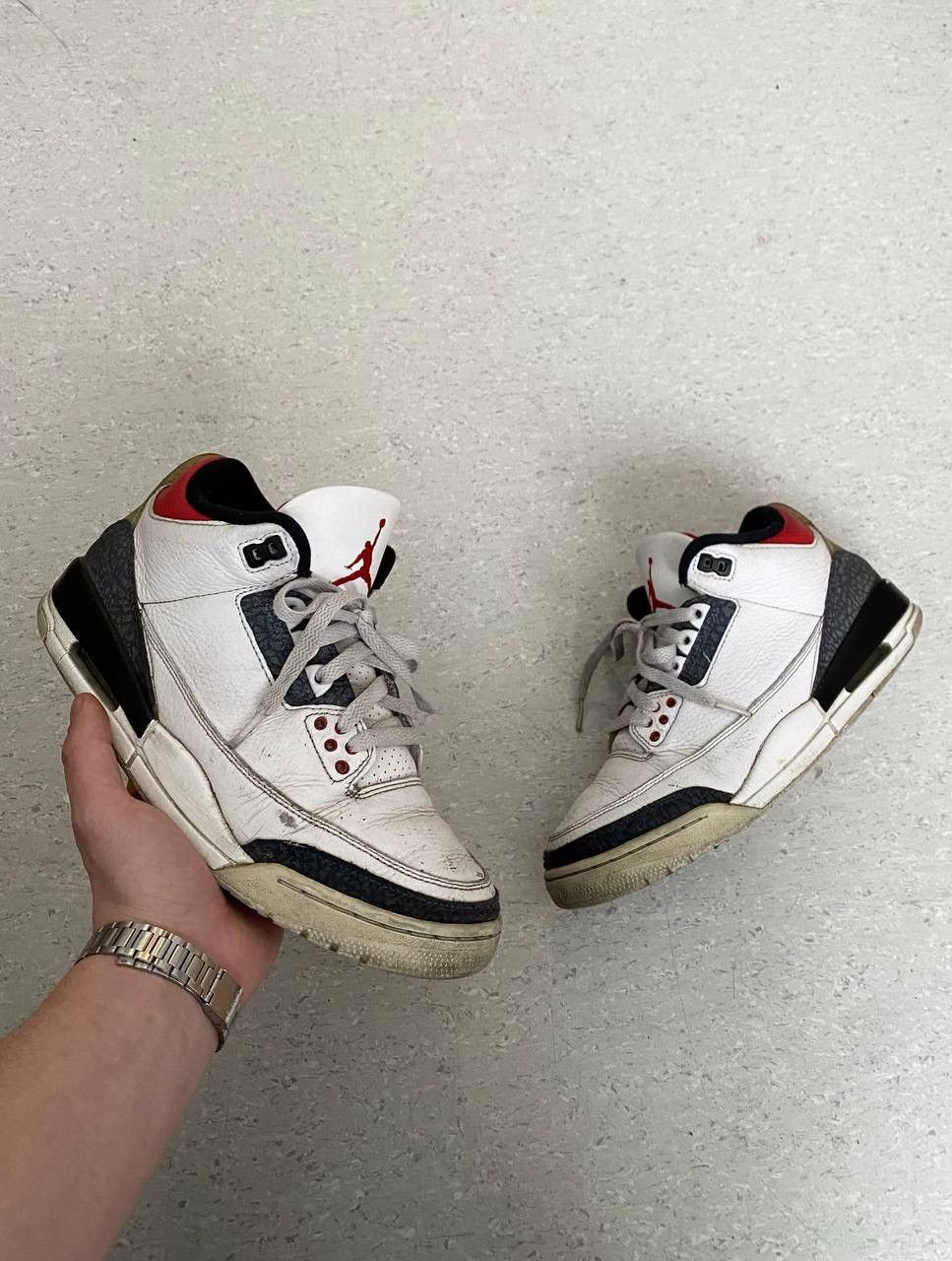 Nike Air Jordan 3 Streetwear Vintage Logo Rare Swoosh Y2k