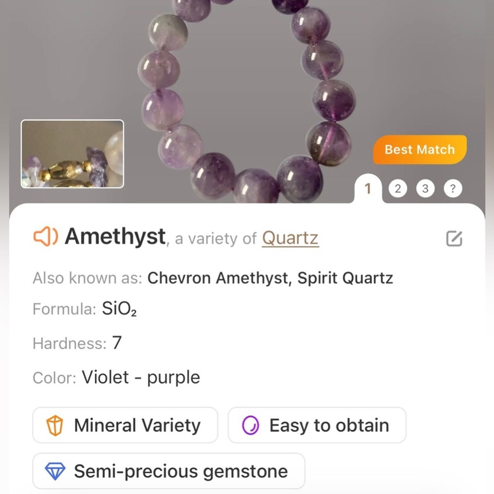 Handmade Handcrafted repurpose genuine amethyst slab pendant necklace Size ONE SIZE - 12 Thumbnail