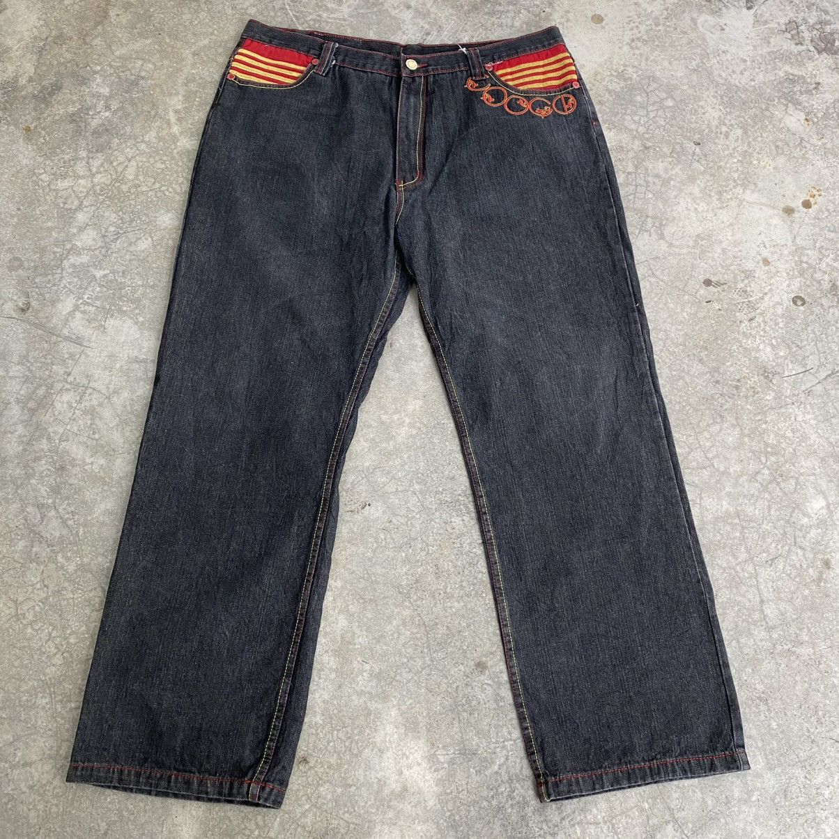Coogi Crazy Y2K! Vintage Coogi Embroidered Baggy Jeans Size US 42 / EU 58 - 10 Thumbnail