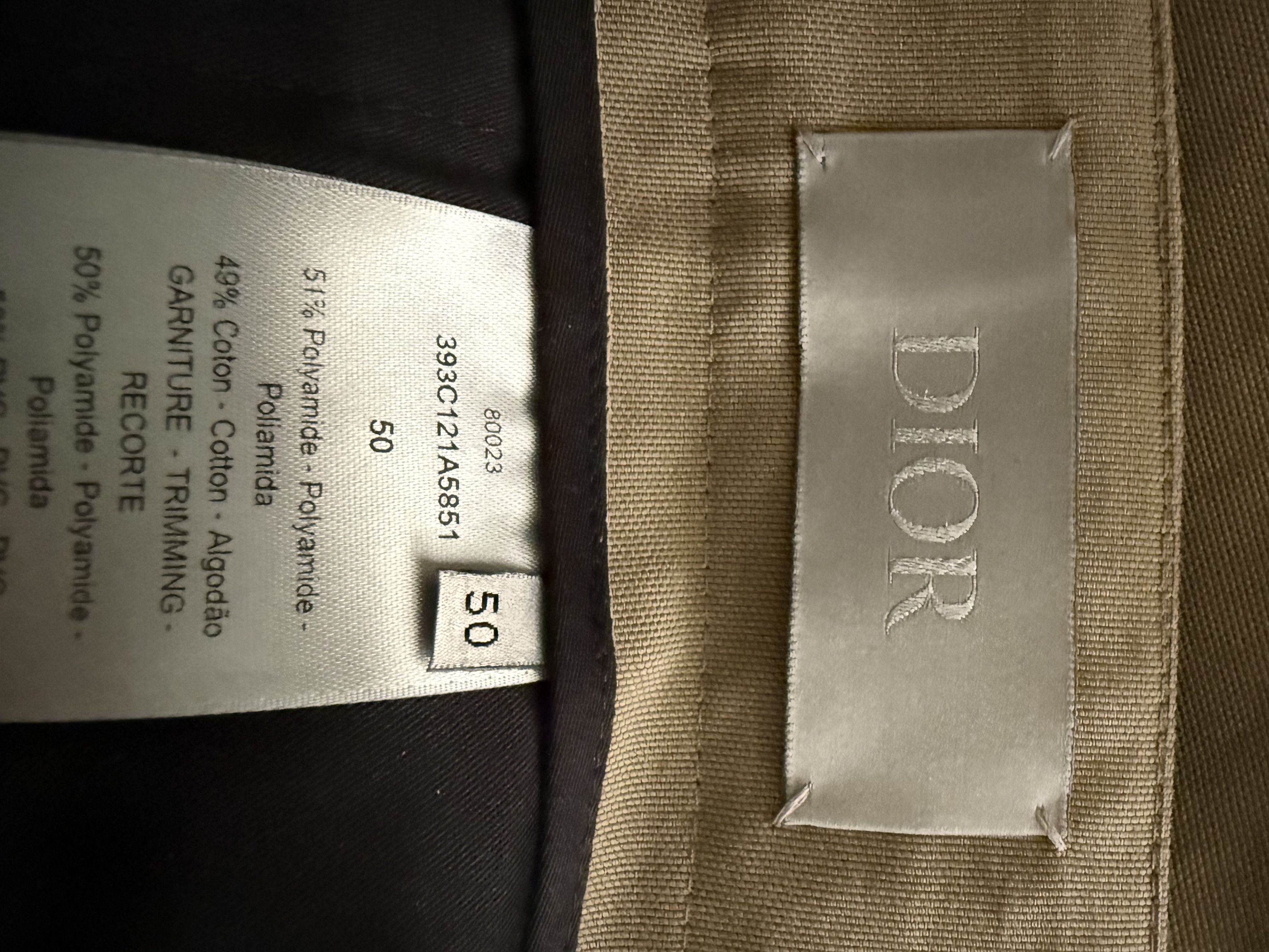 Dior Cargo Pants Dior Buckle Belt Size US 34 / EU 50 - 21 Thumbnail