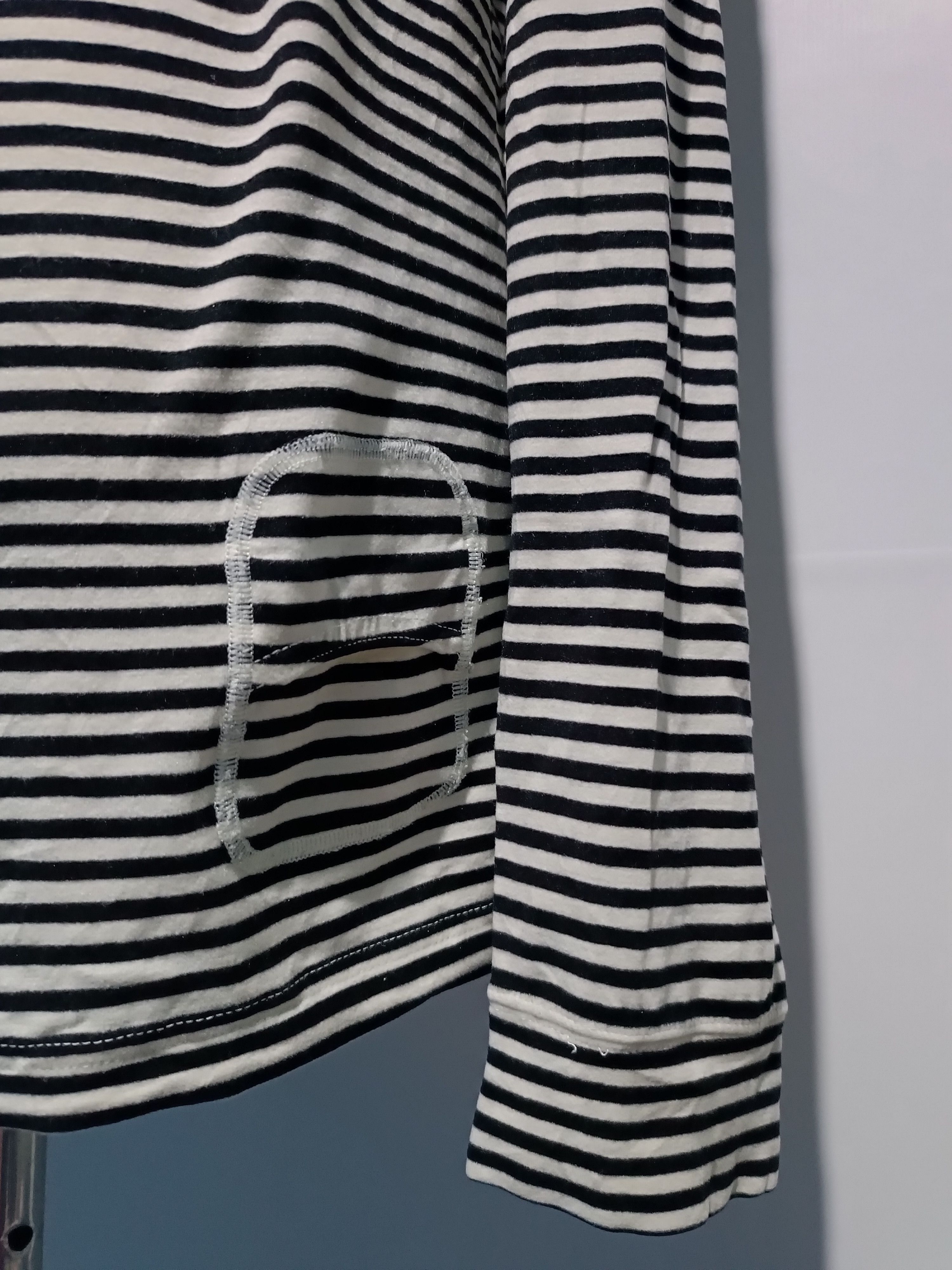 Japanese Brand × Vintage PEARLY GATES Half-zip long-sleeve T-shirt with stripes Size M / US 6-8 / IT 42-44 - 4 Thumbnail