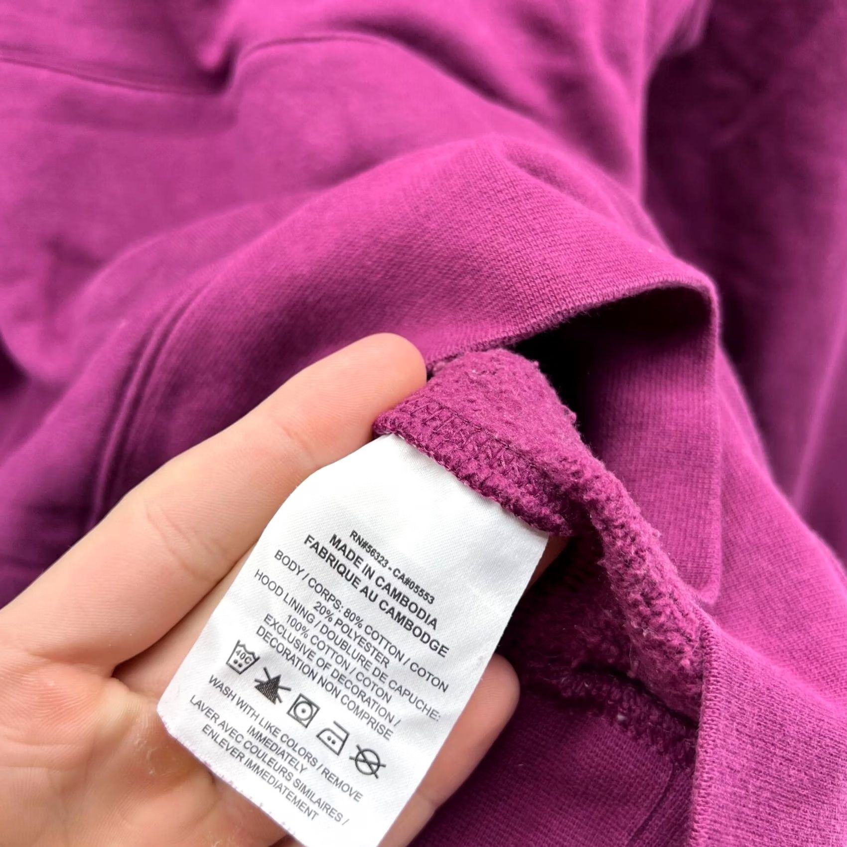 Nike VINTAGE Nike Sweater Men Medium Purple Pullover Hoodie Swoosh Fleece Jacket Sportswear Size US M / EU 48-50 / 2 - 4 Thumbnail