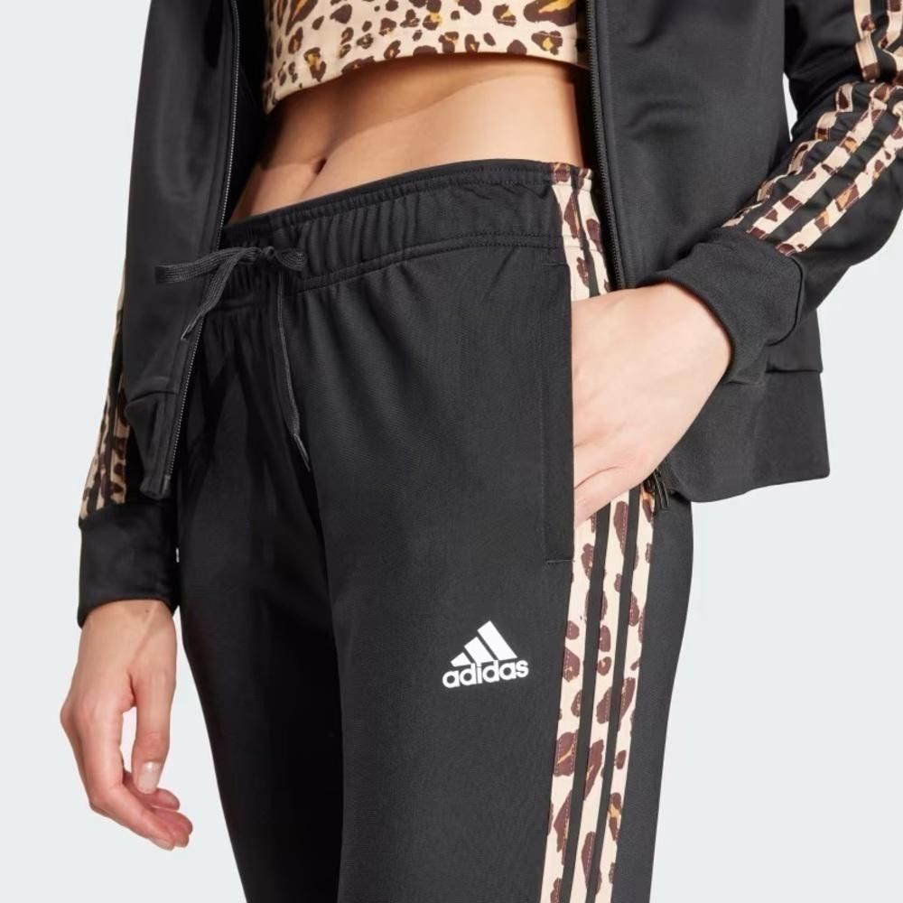Adidas Adidas ESSENTIALS ANIMAL PRINT TRACK PANTS used Size 26" / US 2 / IT 38 - 3 Thumbnail