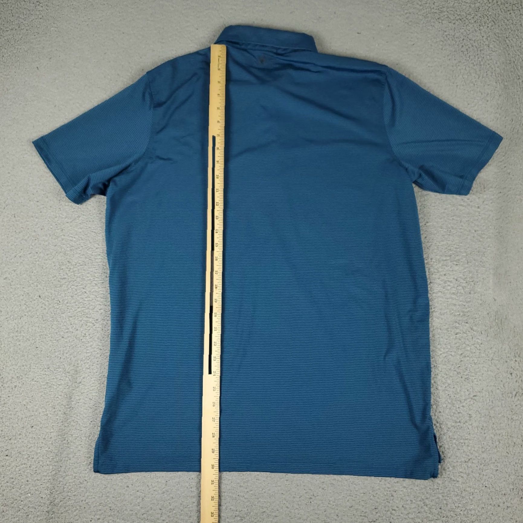 Vintage Greyson Polo Shirt Mens Size Large Blue Striped Wolf Golf Casual Short Sleeve Size US L / EU 52-54 / 3 - 5 Thumbnail