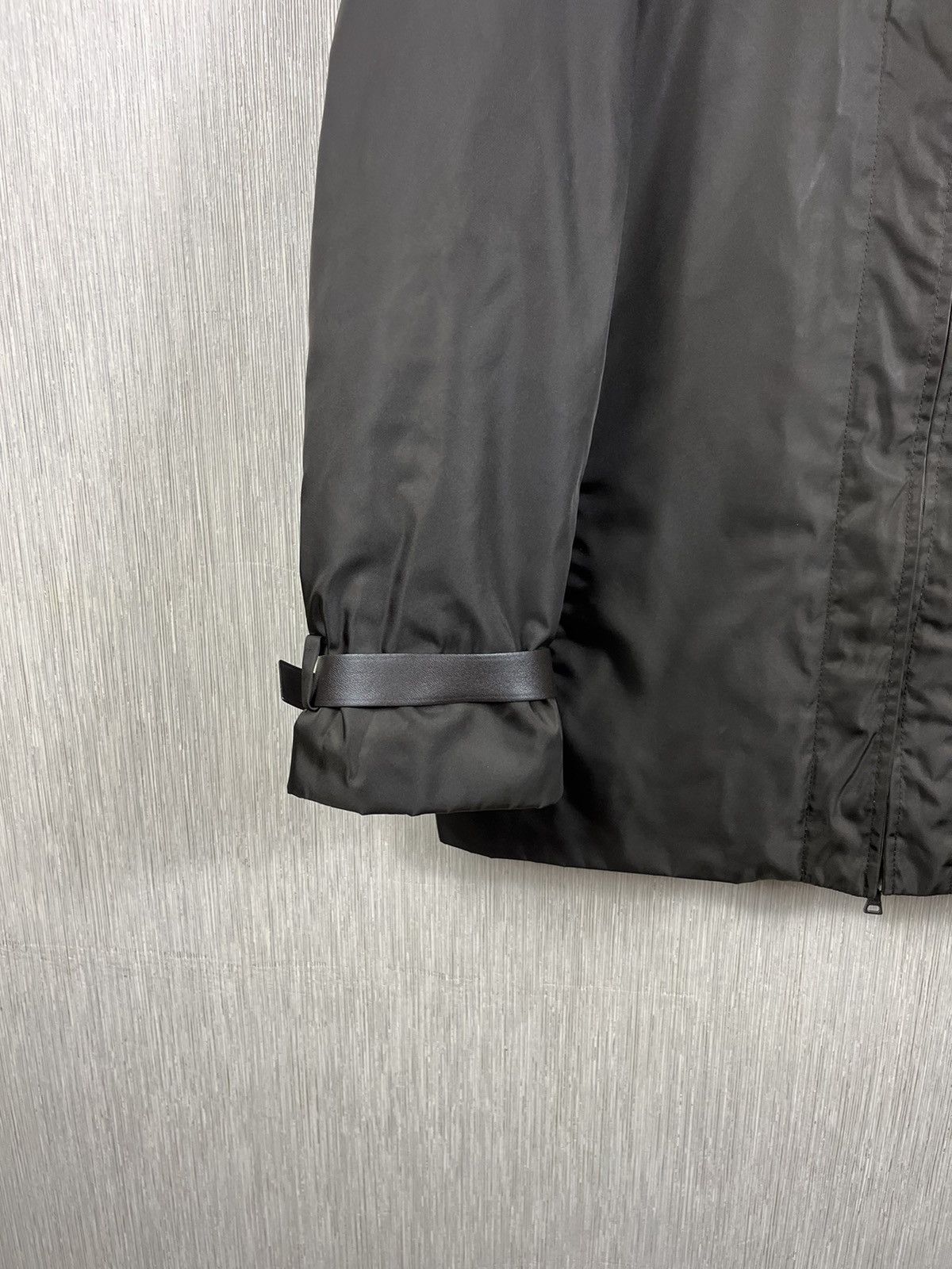 Prada Prada nylon classic jacket coat with leather casual italy Size M / US 6-8 / IT 42-44 - 5 Thumbnail