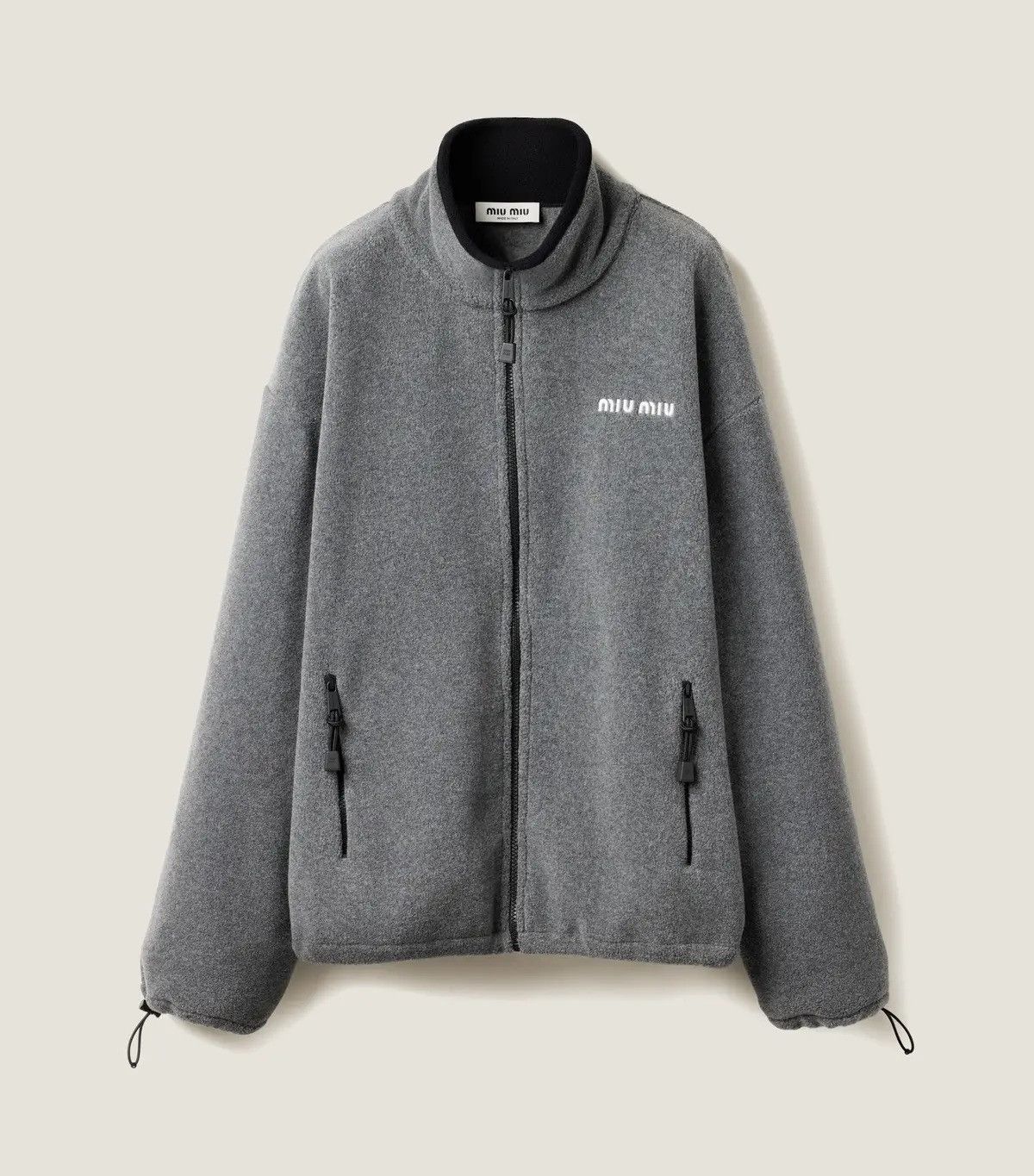 Miu Miu Fleece Jacket Size US XL / EU 56 / 4 - 1 Thumbnail