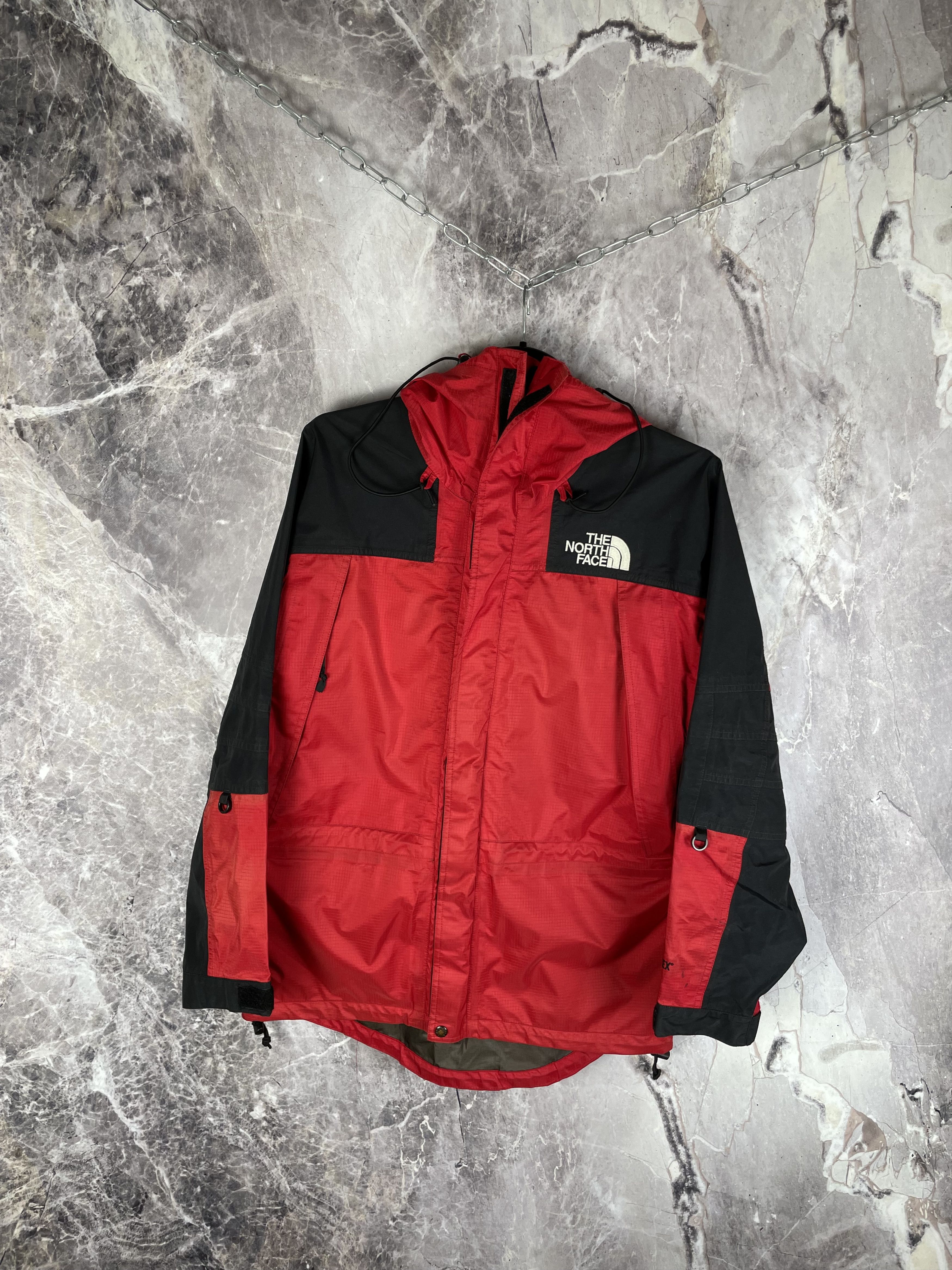 The North Face 90s The North Face Mountain Light Gore-Tex Red Ski Jacket Size US M / EU 48-50 / 2 - 2 Thumbnail