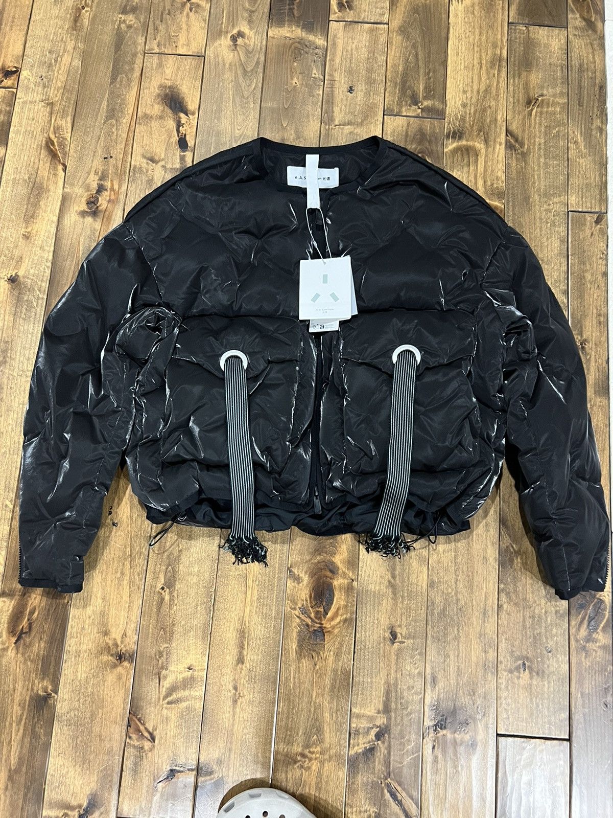 A. A. Spectrum A.A. Spectrum Black Cyberen jacket Size US XS / EU 42 / 0 - 2 Thumbnail