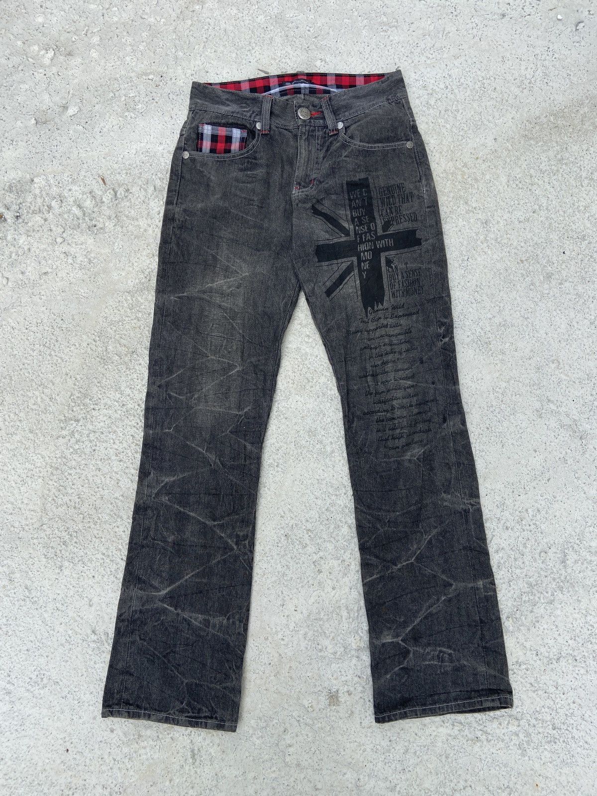 If Six Was Nine × Japanese Brand × Vintage Madpunk If Six Was Nine Inspired Denim Size US 30 / EU 46 - 7 Thumbnail