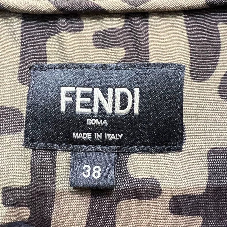 Fendi Fendi Logo Short Sleeve Shirt Size US M / EU 48-50 / 2 - 5 Thumbnail