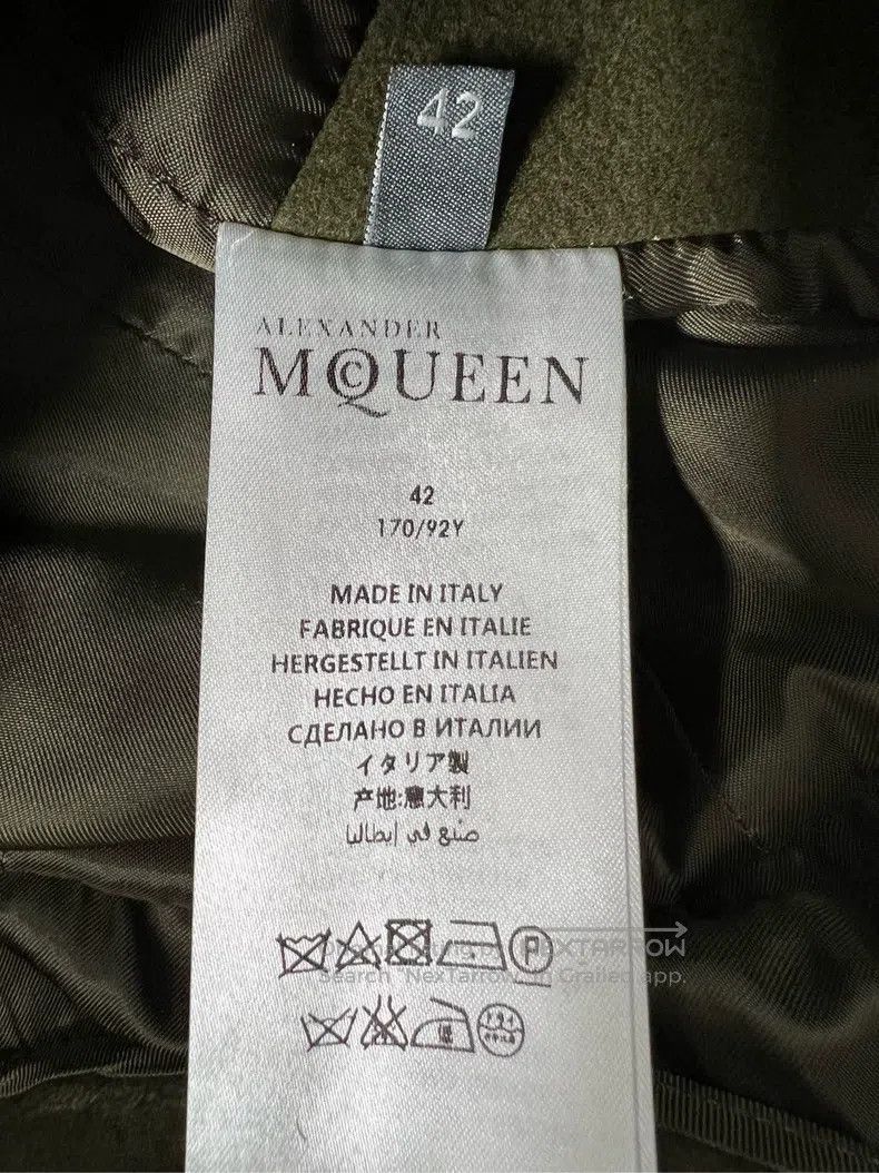 Alexander McQueen Alexander Mcqueen Cashmere coat Size US XS / EU 42 / 0 - 4 Thumbnail