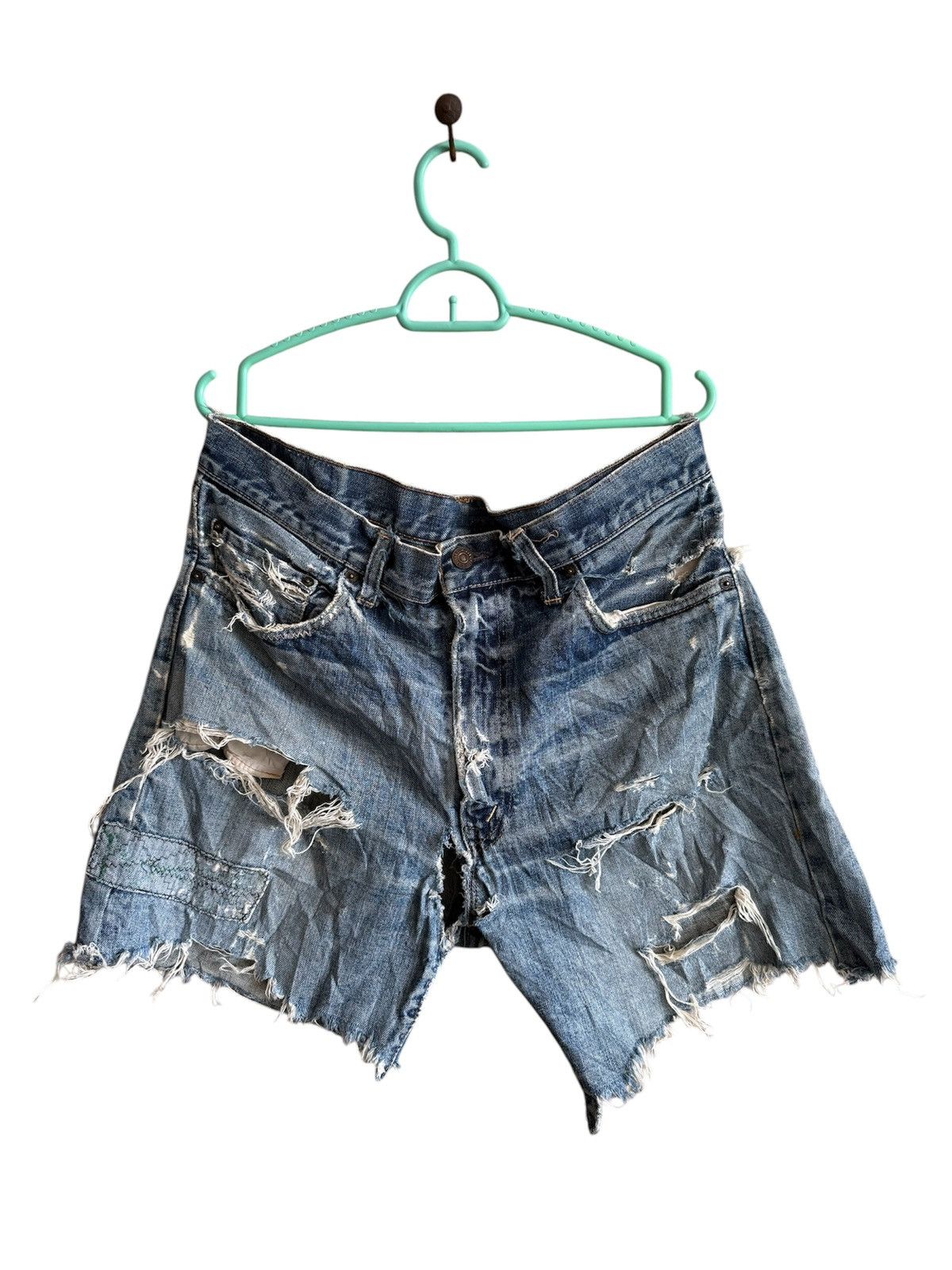 Levi's Vintage Clothing Vintage Levi's 501 Big E Talon Short Size US 33 - 1 Thumbnail