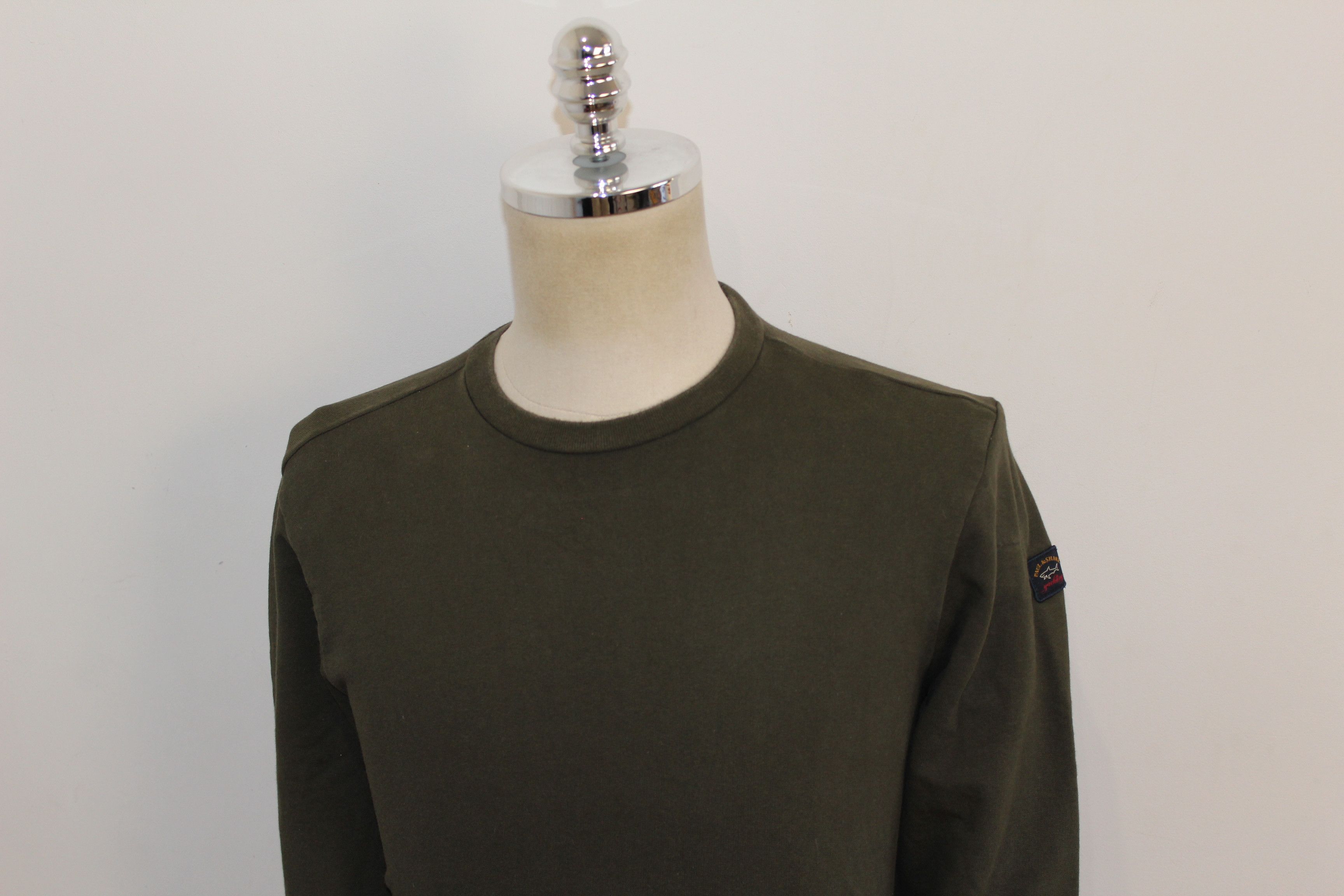 Paul & Shark Men's Paul&Shark Khaki Swetshirt Size S Size US S / EU 44-46 / 1 - 10 Thumbnail