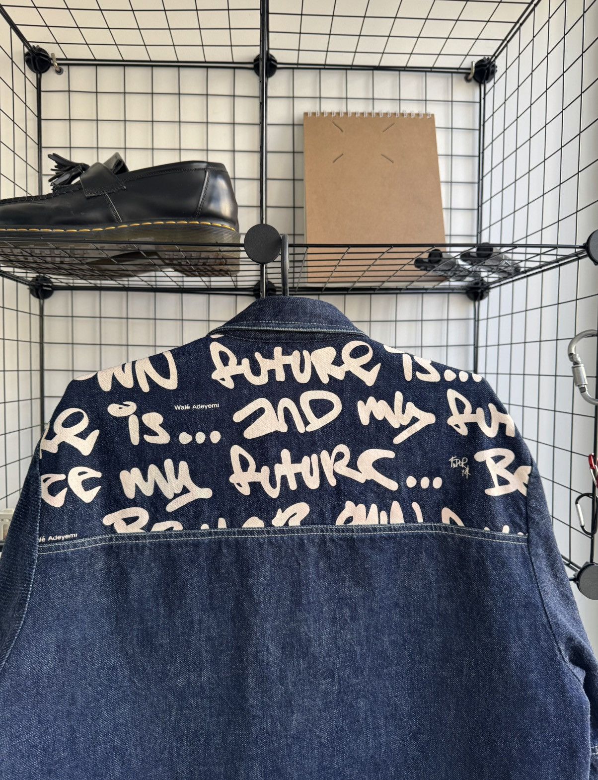 Japanese Brand × Vintage Wale Adeyemi B Side Mens Japan Denim Jacket Size US L / EU 52-54 / 3 - 2 Thumbnail