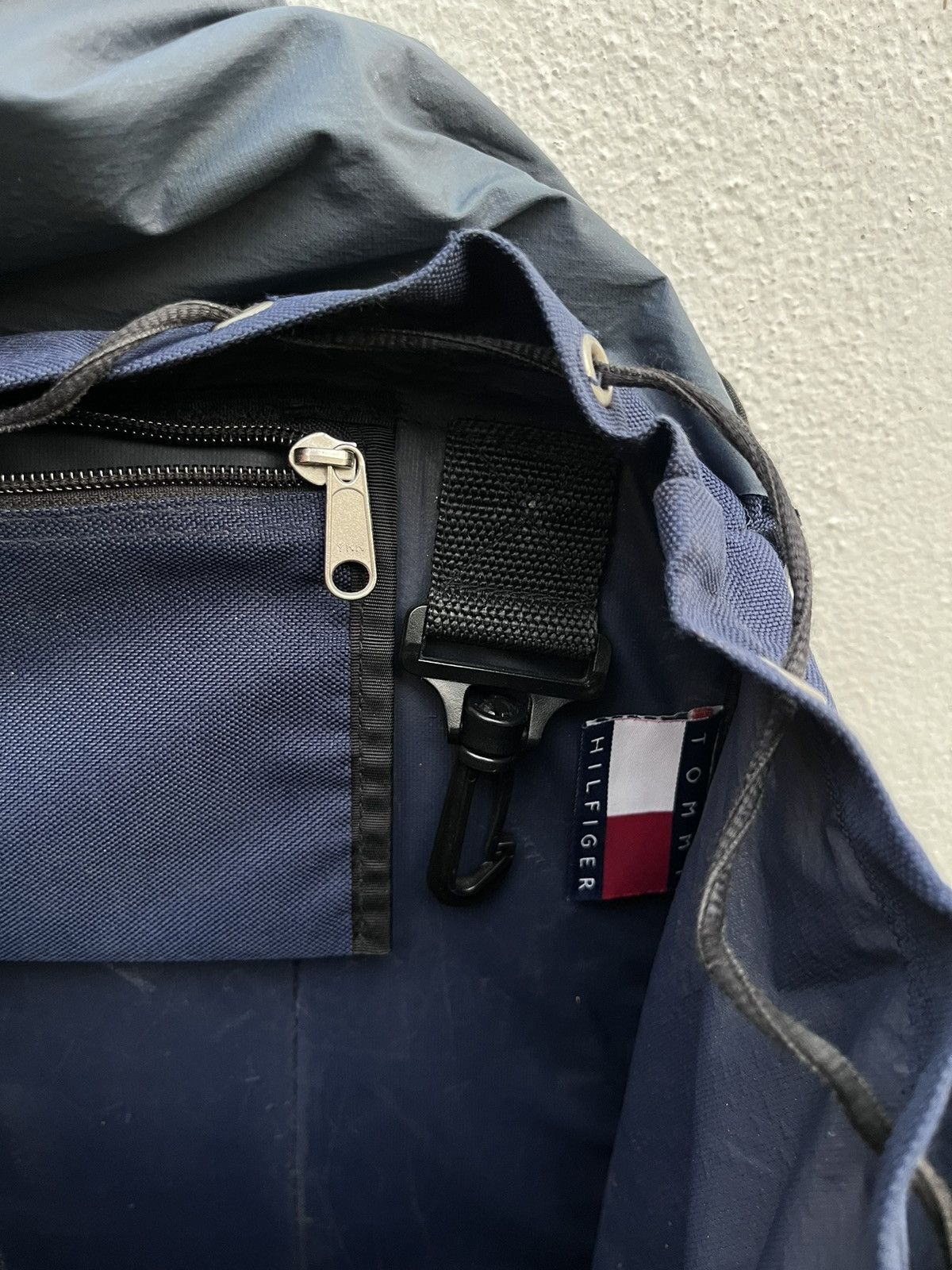 Tommy Hilfiger × Vintage RARE VINTAGE 90S TOMMY HILFIGHER BACKPACK Size ONE SIZE - 7 Thumbnail