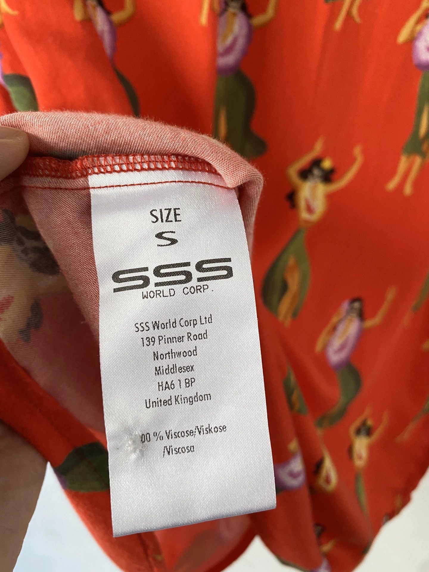 SSS World Corp SSS WORLD CORP. Skull Dancer Shirt ASAP Rocky/Bella S Size US S / EU 44-46 / 1 - 3 Thumbnail
