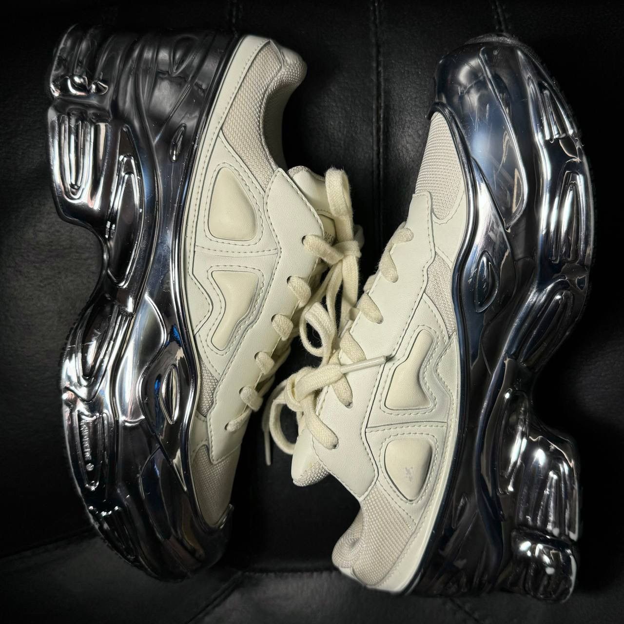 Adidas × Raf Simons Adidas raf simons ozweego metallic Size US 5.5 / EU 38 - 5 Thumbnail
