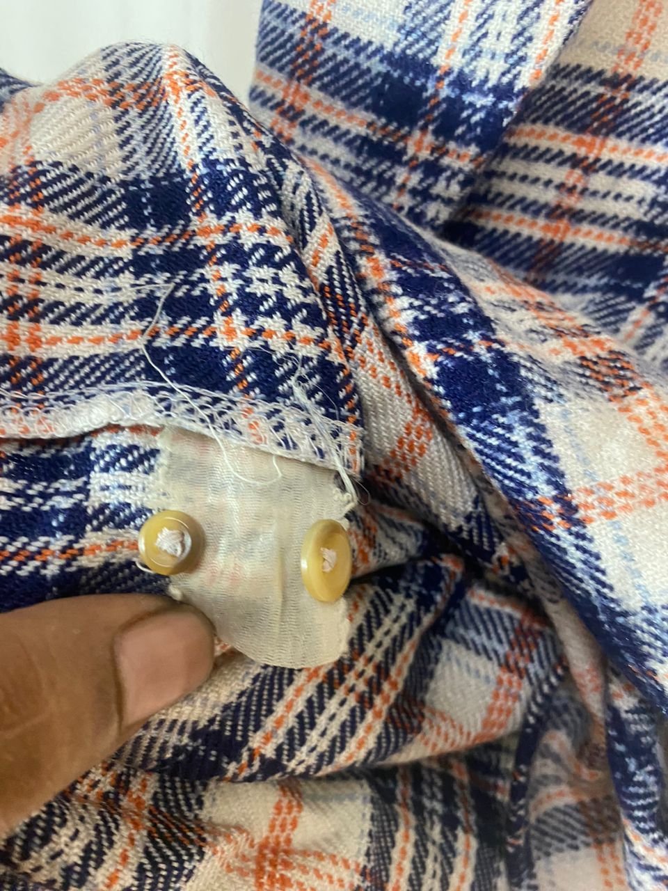 Flannel × Japanese Brand North sea ancestress flannel button up shirt Size US M / EU 48-50 / 2 - 7 Thumbnail