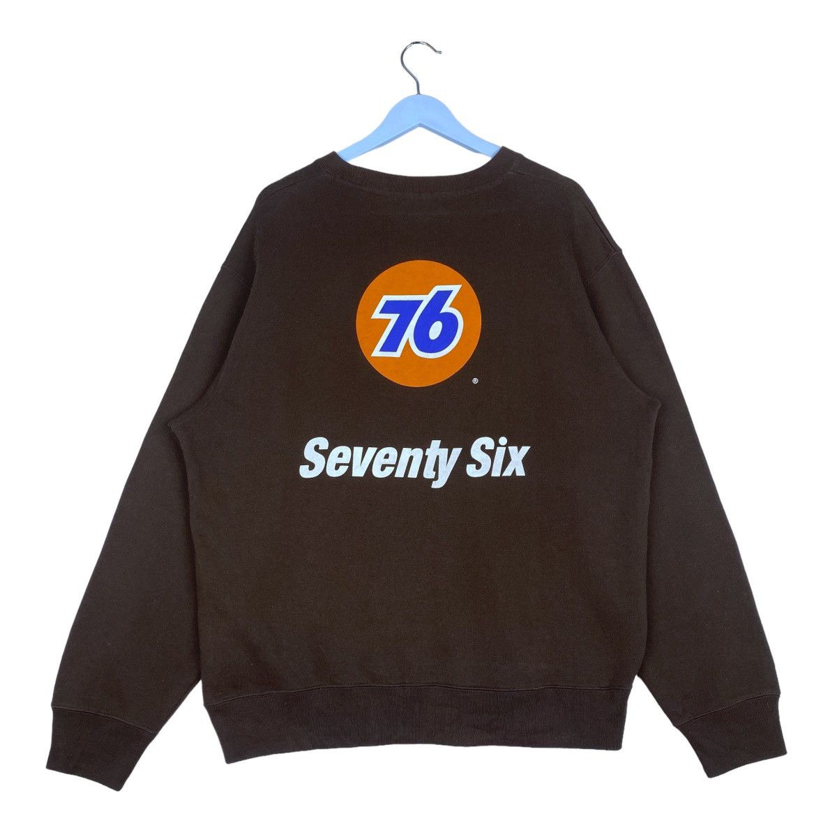 Designer × Vintage 76 Lubricants Sweatshirt Crewneck Pull Over Jumper Size US L / EU 52-54 / 3 - 5 Thumbnail