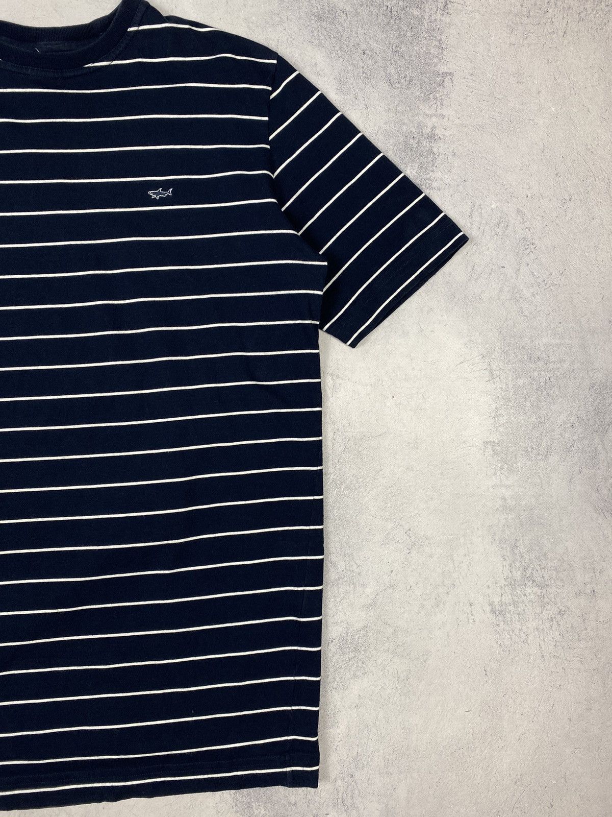 Paul & Shark Paul Shark Striped Luxury T Shirt Size US L / EU 52-54 / 3 - 4 Thumbnail