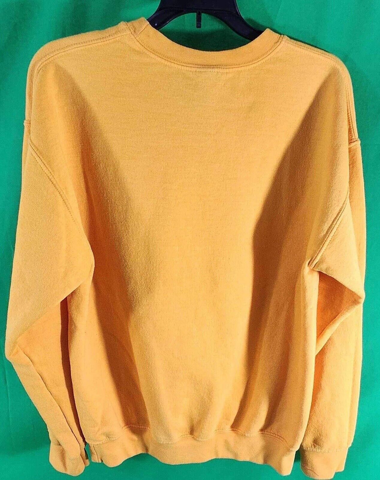 Disney Vintage Mickey Mouse Sweatshirt Bright Yellow Graphic Size M / US 6-8 / IT 42-44 - 4 Thumbnail