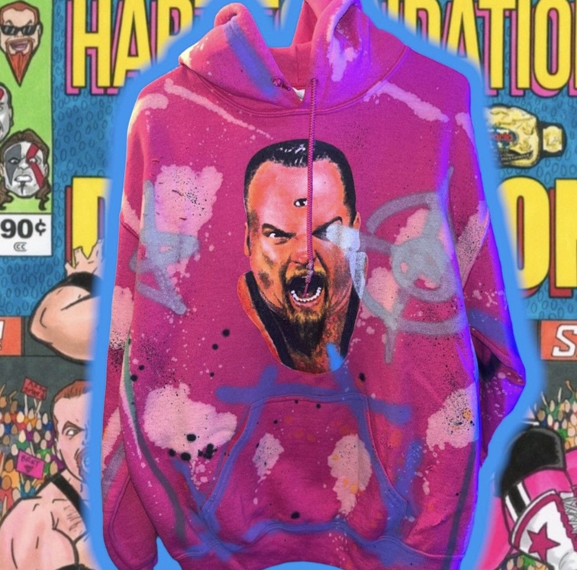 Rap Tees 🆕 JiM "AnVil" NeiDHaRt 💓 4tH RoPe❌ ReBiRTH ♻️ HOoDie⚖️🦂 Size US M / EU 48-50 / 2 - 1 Thumbnail