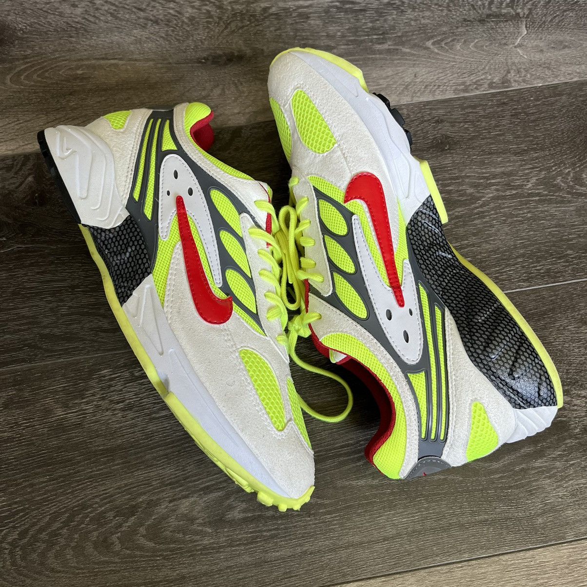 Nike Air Max Ghost Racer Retro Neon Yellow Running Shoes 9.5