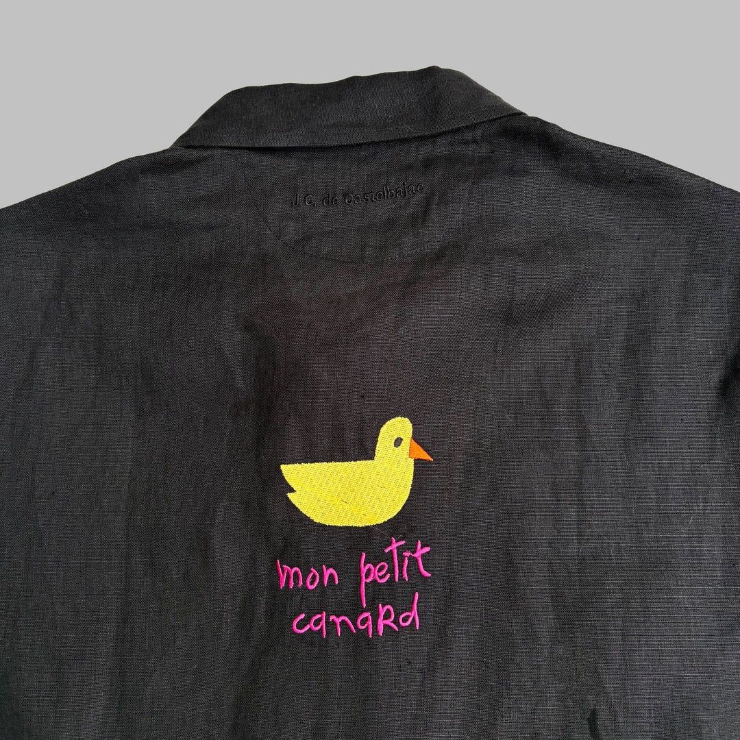 Jean Charles De Castelbajac JC de Castelbajac 1990 90s Vintage JCDC S/S Women Shirt Size L / US 10 / IT 46 - 4 Thumbnail