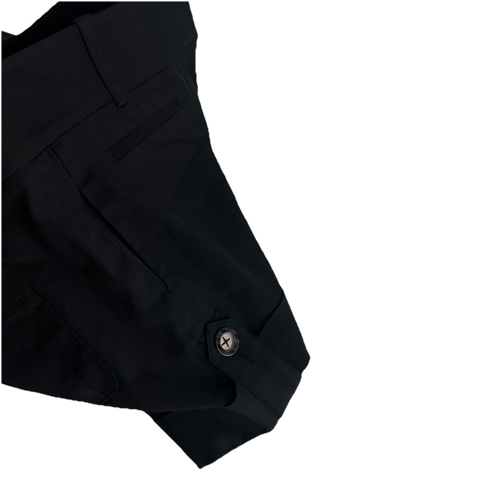 Bebe bebe black side button tab cuff shorts Size 2 Size 26" / US 2 / IT 38 - 7 Thumbnail