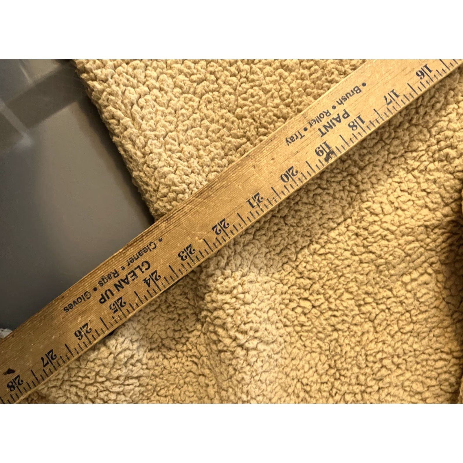 Vintage Aerie Women's M Khaki Brown Sherpa 1/4 Snap Button Fleece Sweatshirt Size M / US 6-8 / IT 42-44 - 5 Thumbnail