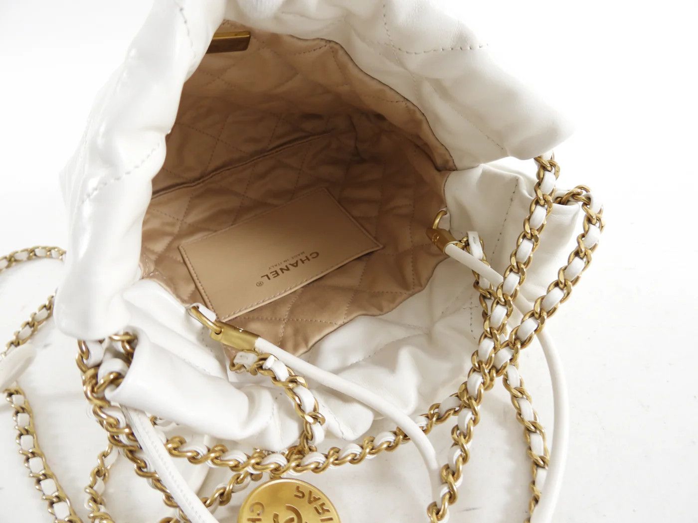 Chanel os11x0126 Size: OS / Mini Chain Bag Bag In White Size ONE SIZE - 2 Thumbnail