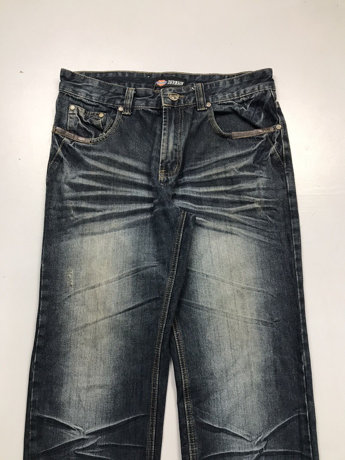 JNCO Vintage dermson patched denim Size US 32 / EU 48 - 4 Thumbnail