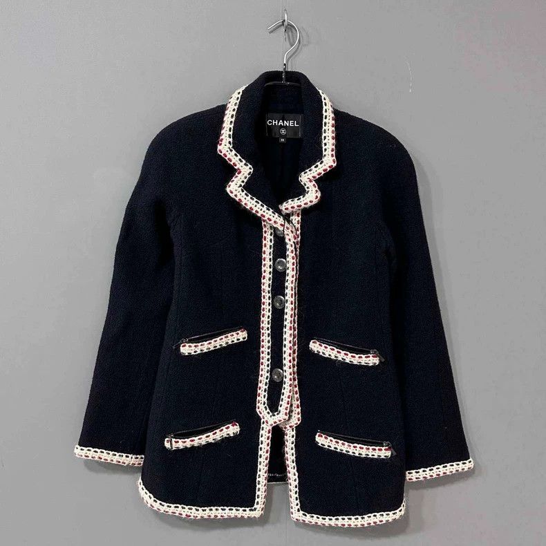 Chanel Chanel Hamburger series classic black jacket 2504-Nextarrow Size XS / US 0-2 / IT 36-38 - 1 Thumbnail
