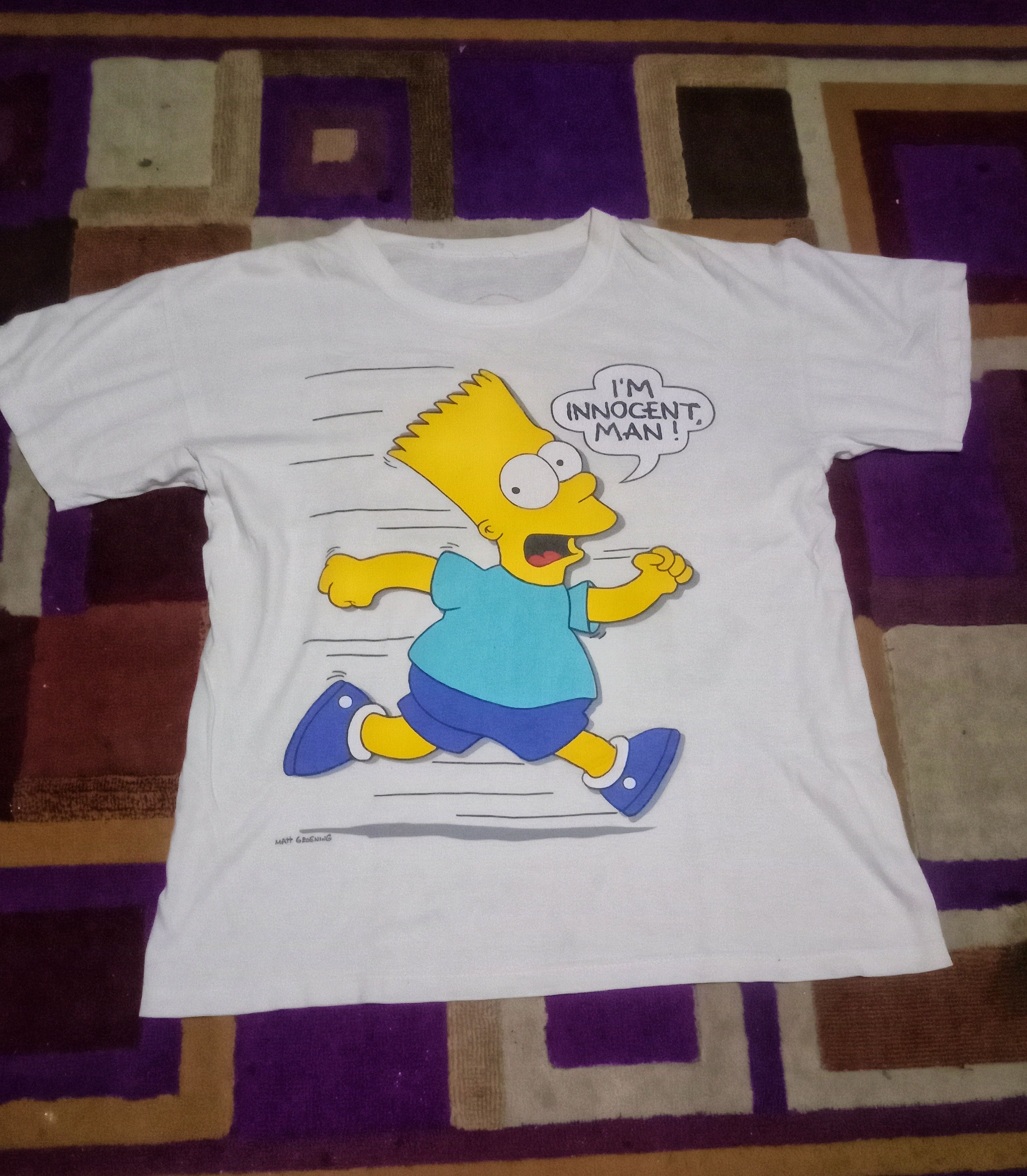 The Simpsons 🥯 90s The Simpsons L XL cartoon movie Art Size US XL / EU 56 / 4 - 4 Thumbnail