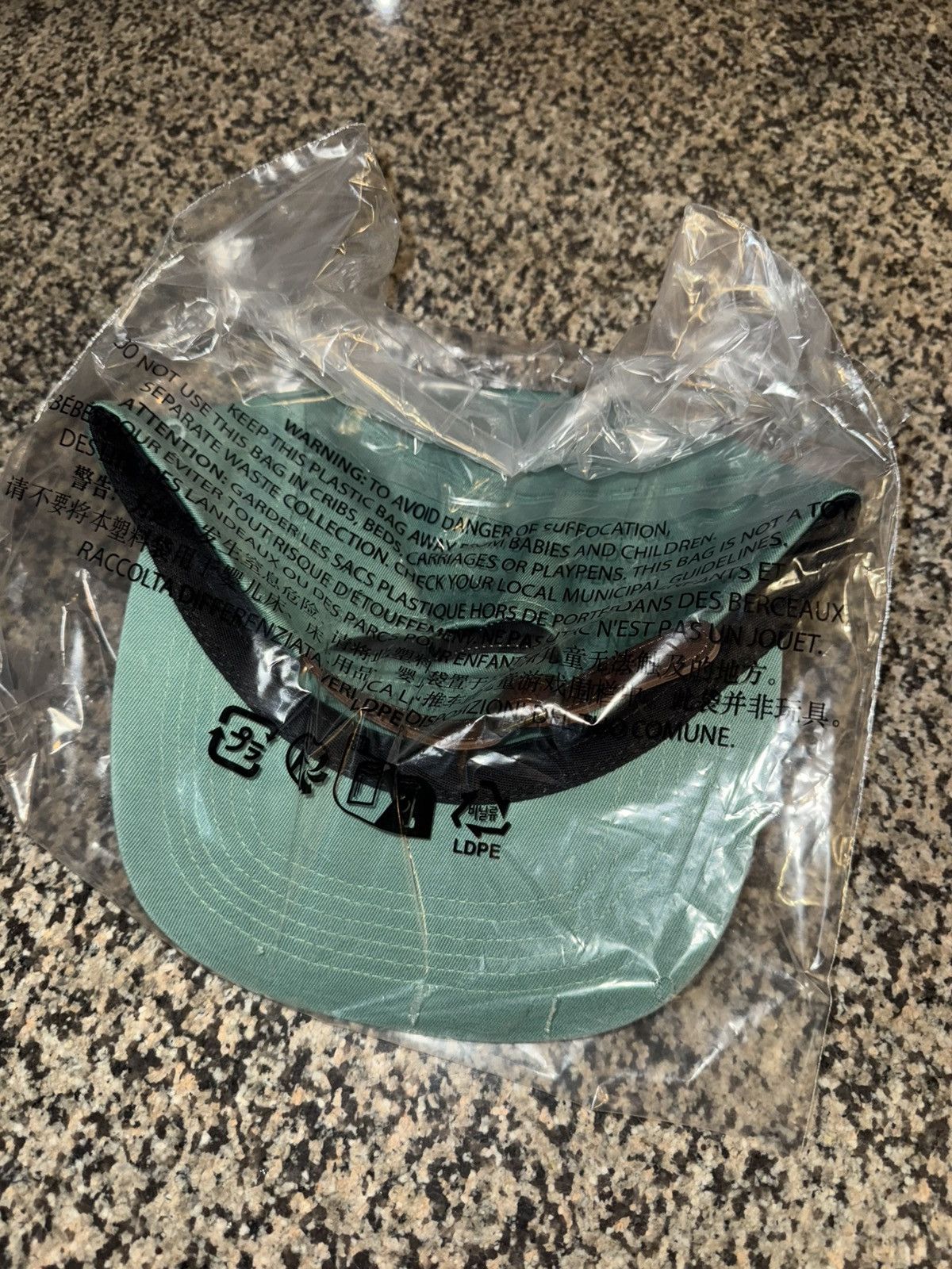 Supreme Washed Chino Twill Camp Cap (Color: Sage) Size ONE SIZE - 3 Thumbnail