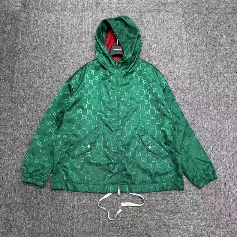 Gucci Gucci Double G full-print windbreaker jacket 2502-Nextarrow Size US M / EU 48-50 / 2 - 1 Thumbnail
