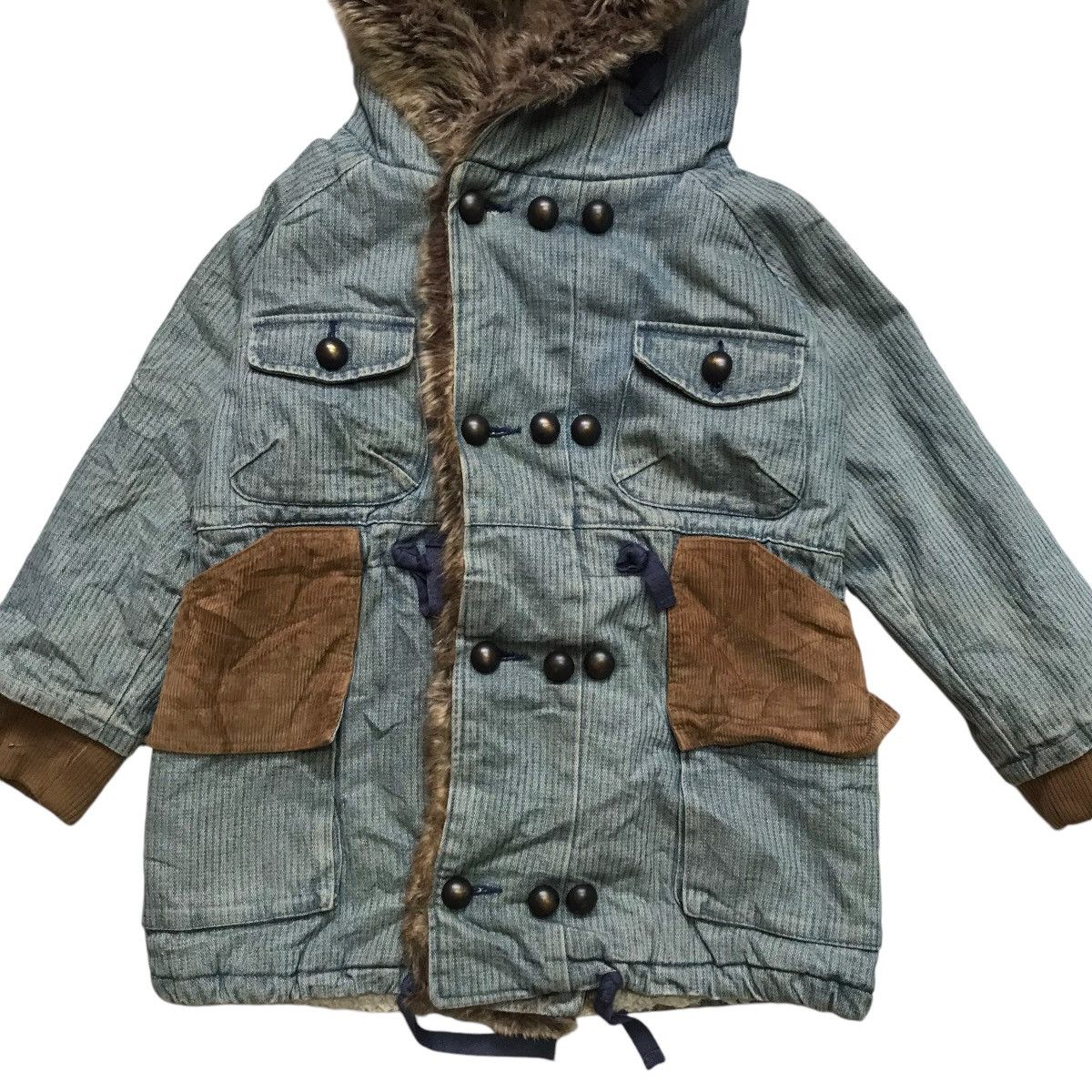 If Six Was Nine × Japanese Brand × Le Grande Bleu (L.G.B.) Tactical Pocket LGB If Six Was Nine CAT Hoodies Faux Fur Size XS / US 0-2 / IT 36-38 - 5 Thumbnail