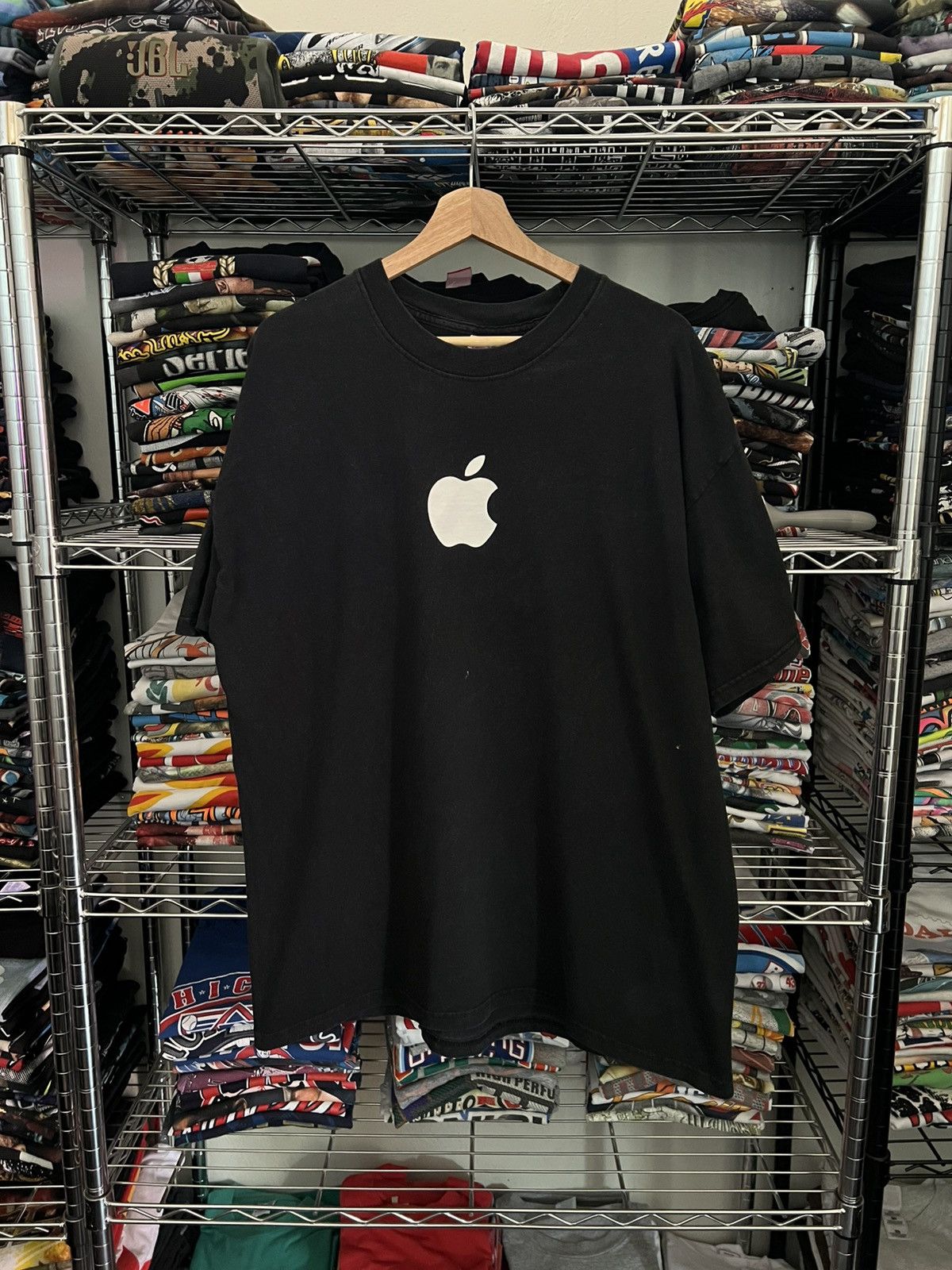 Apple 90s Apple Logo Tee Size US XL / EU 56 / 4 - 1 Thumbnail