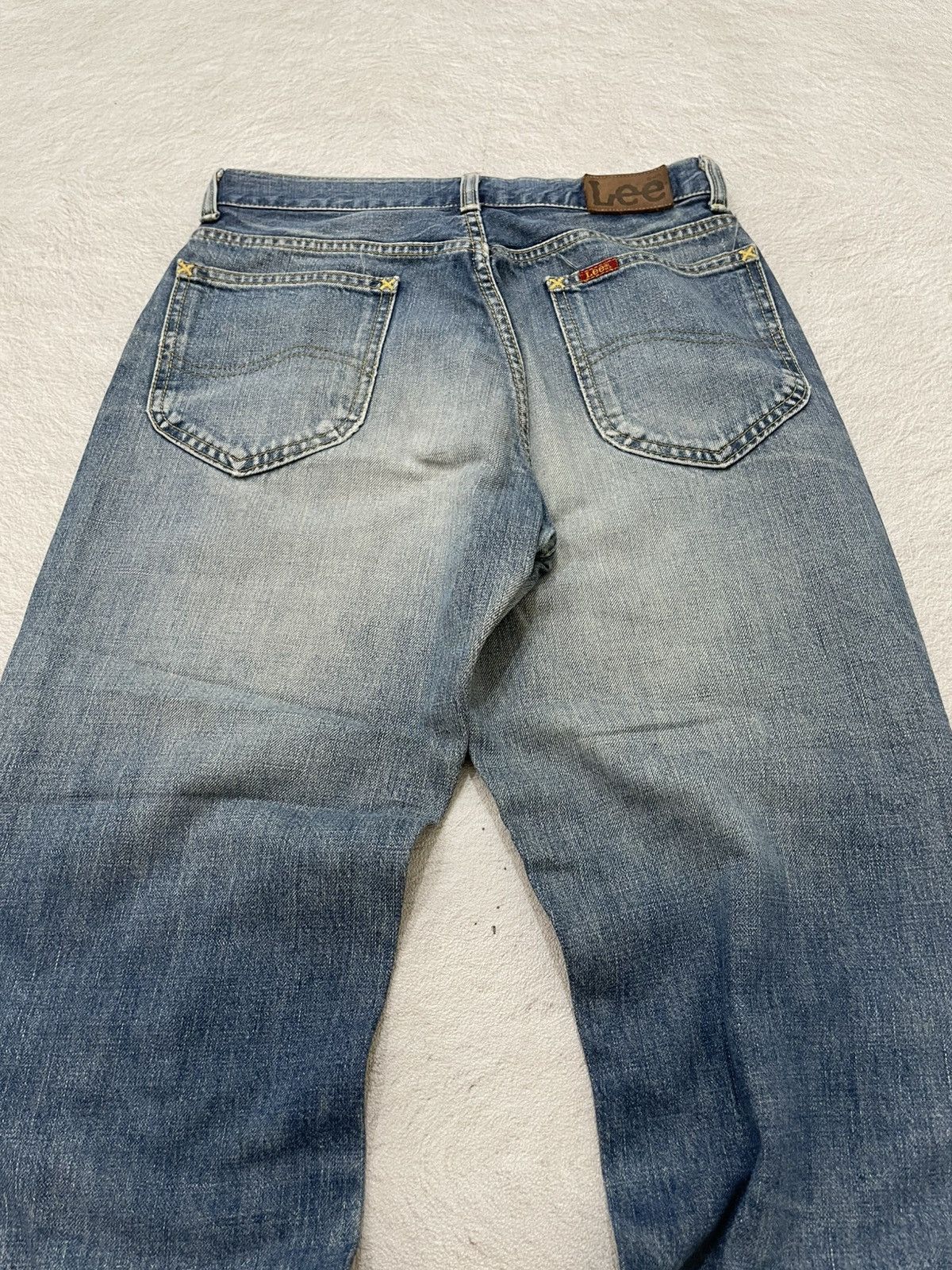 Japanese Brand 2000s Lee Rare Cargo Denim Dirty Washed Distressed if6was9 Size US 28 / EU 44 - 9 Thumbnail