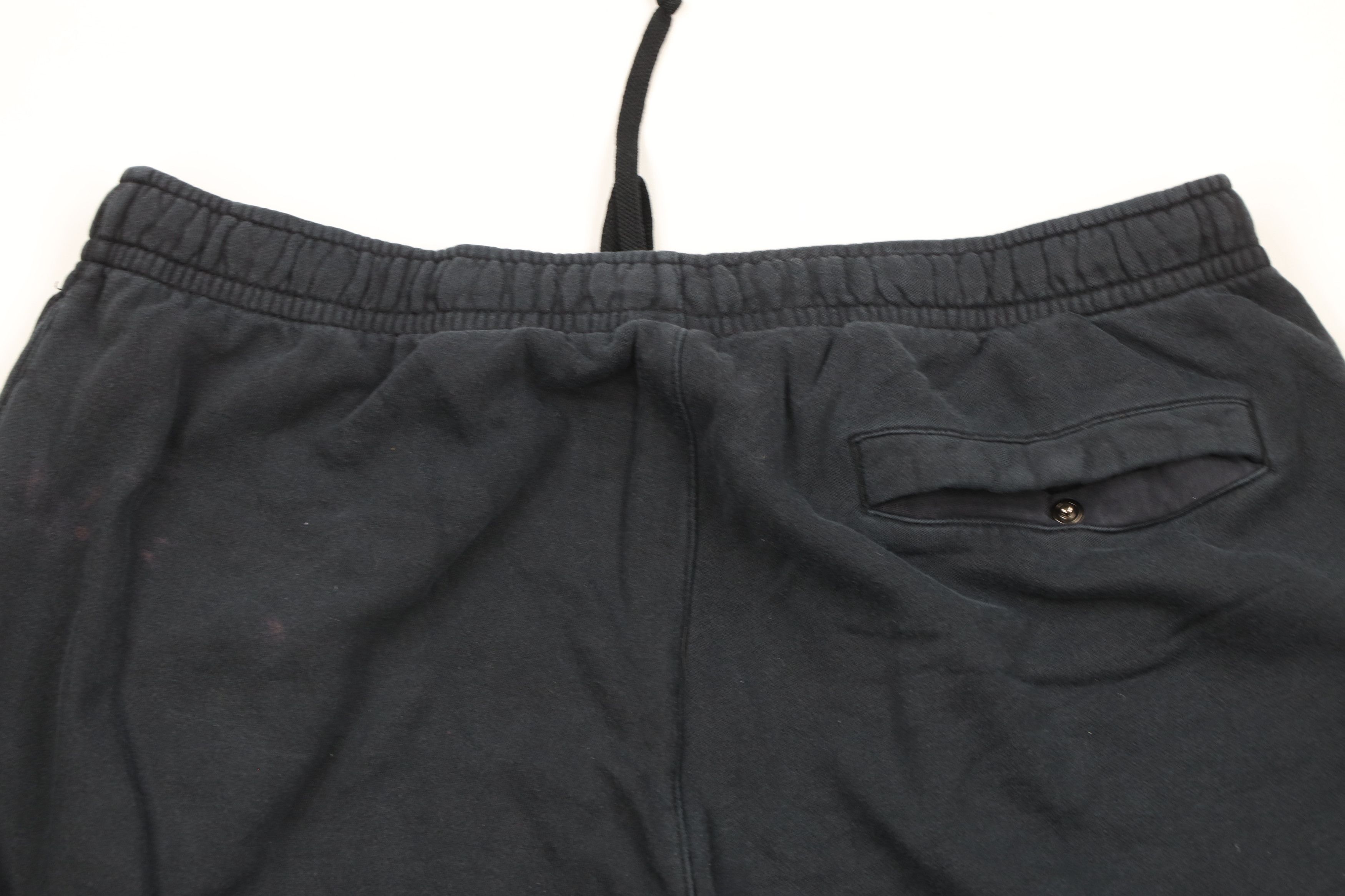 Nike × Vintage Vintage Nike Scott Mini Swoosh Wide Leg Sweatpants Black Size US 40 / EU 56 - 11 Thumbnail