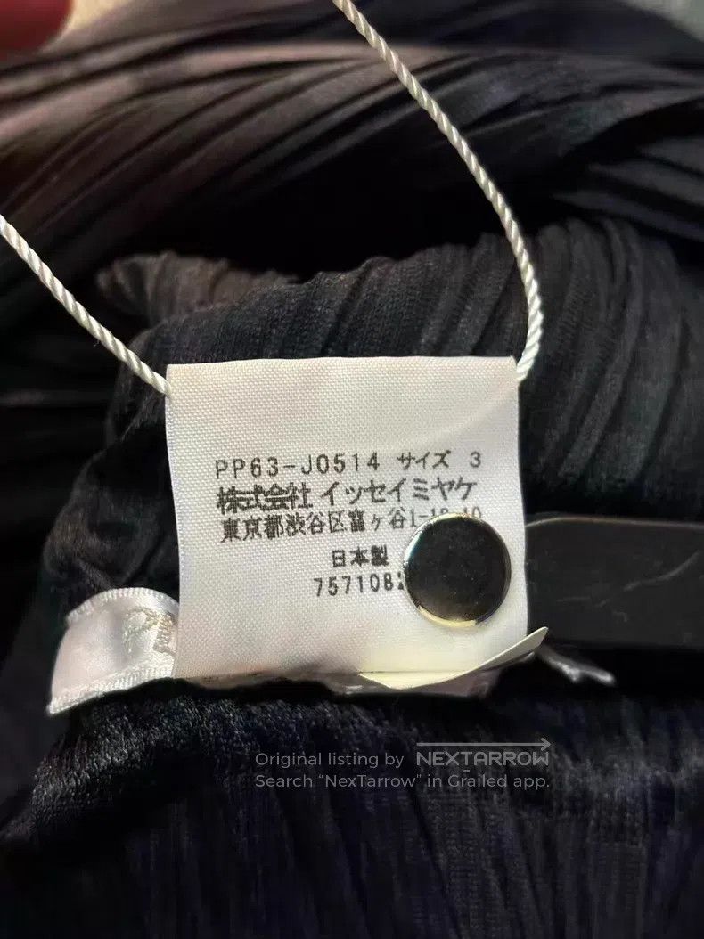 Issey Miyake Issey Miyake Black cardigan stretch top Size L / US 10 / IT 46 - 5 Thumbnail