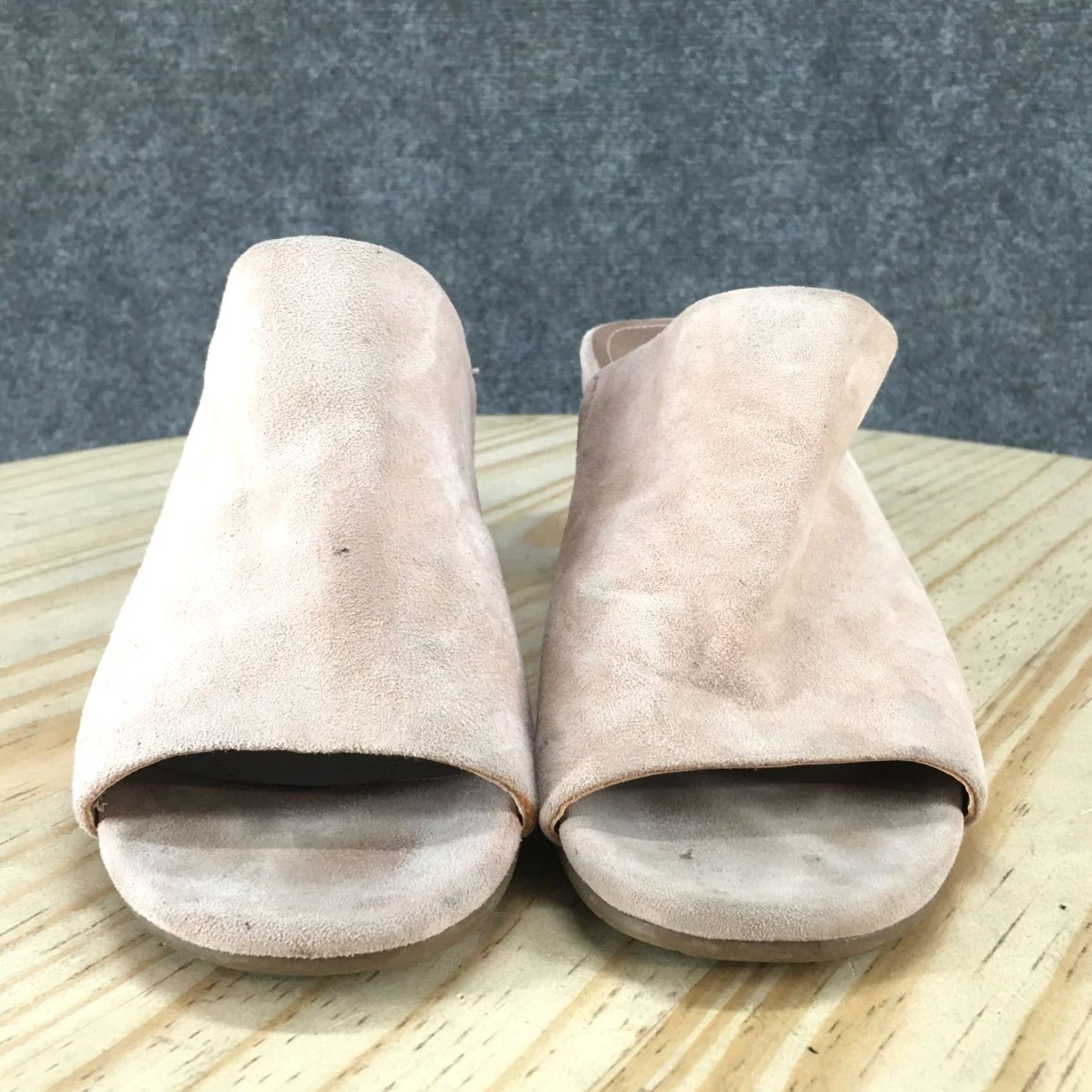 Kenneth Cole Reaction Kenneth Cole Sandals Womens 7.5M Mass Ter Mind Slides Pink Faux Leather Size US 8 / IT 38 - 4 Thumbnail