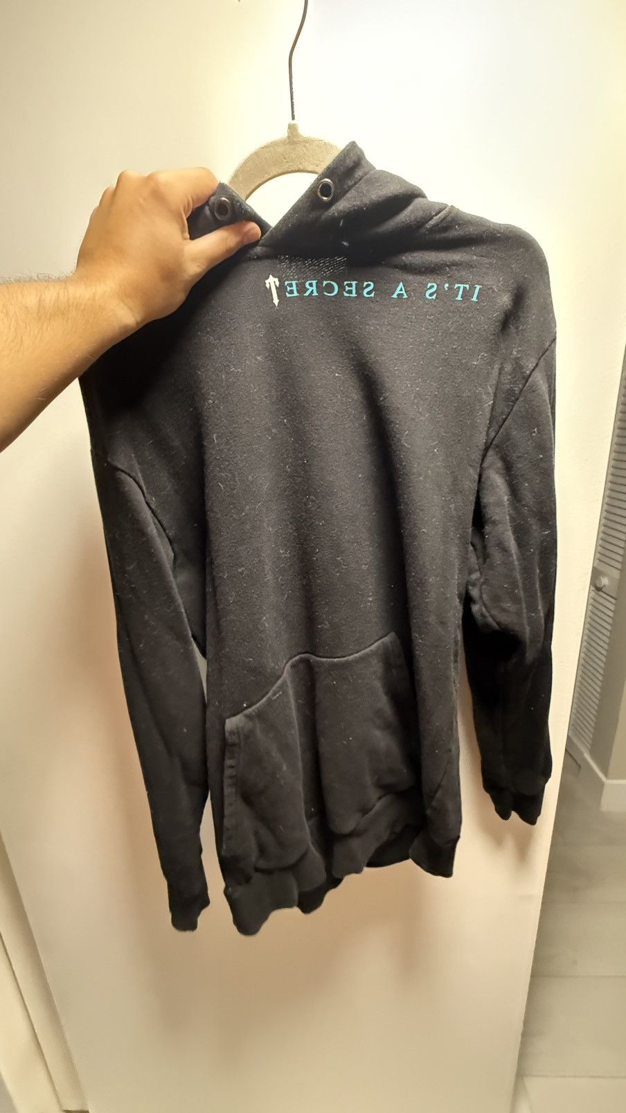 Trapstar London IRONGATE T TRIP DRIP HOODIE - BLACK/SOLAR