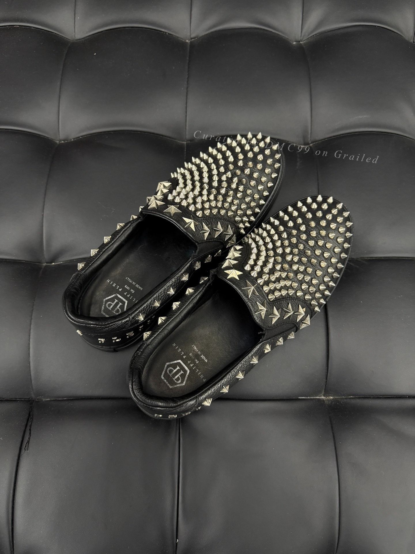 Philipp Plein Philipp Plein Rivet Star Sneakers Size US 9.5 / EU 42-43 - 1 Thumbnail