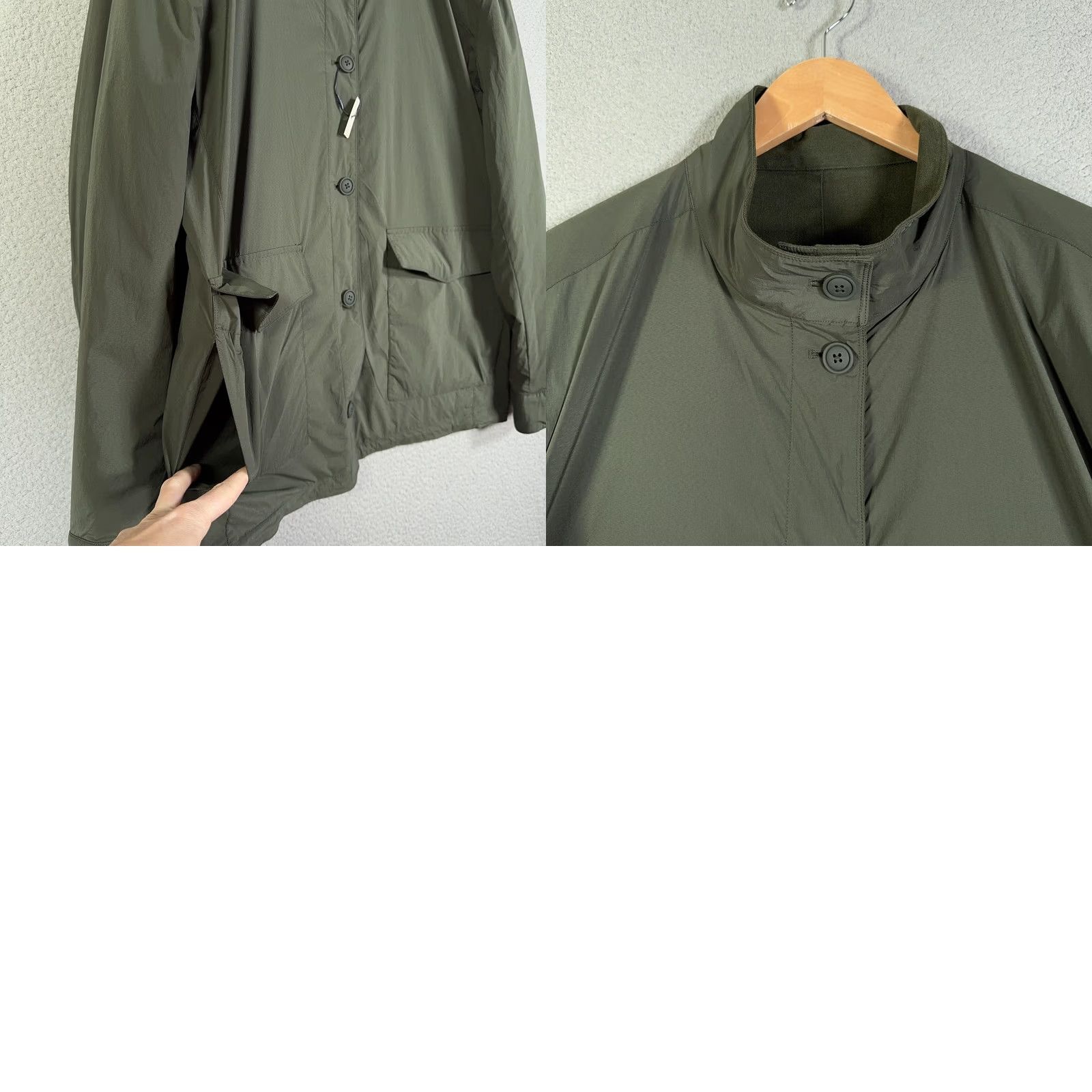 Peter Millar Peter Millar Stowe Reversible Safari Jacket Mens Large Olive Cotton wool Blend Size US L / EU 52-54 / 3 - 10 Thumbnail